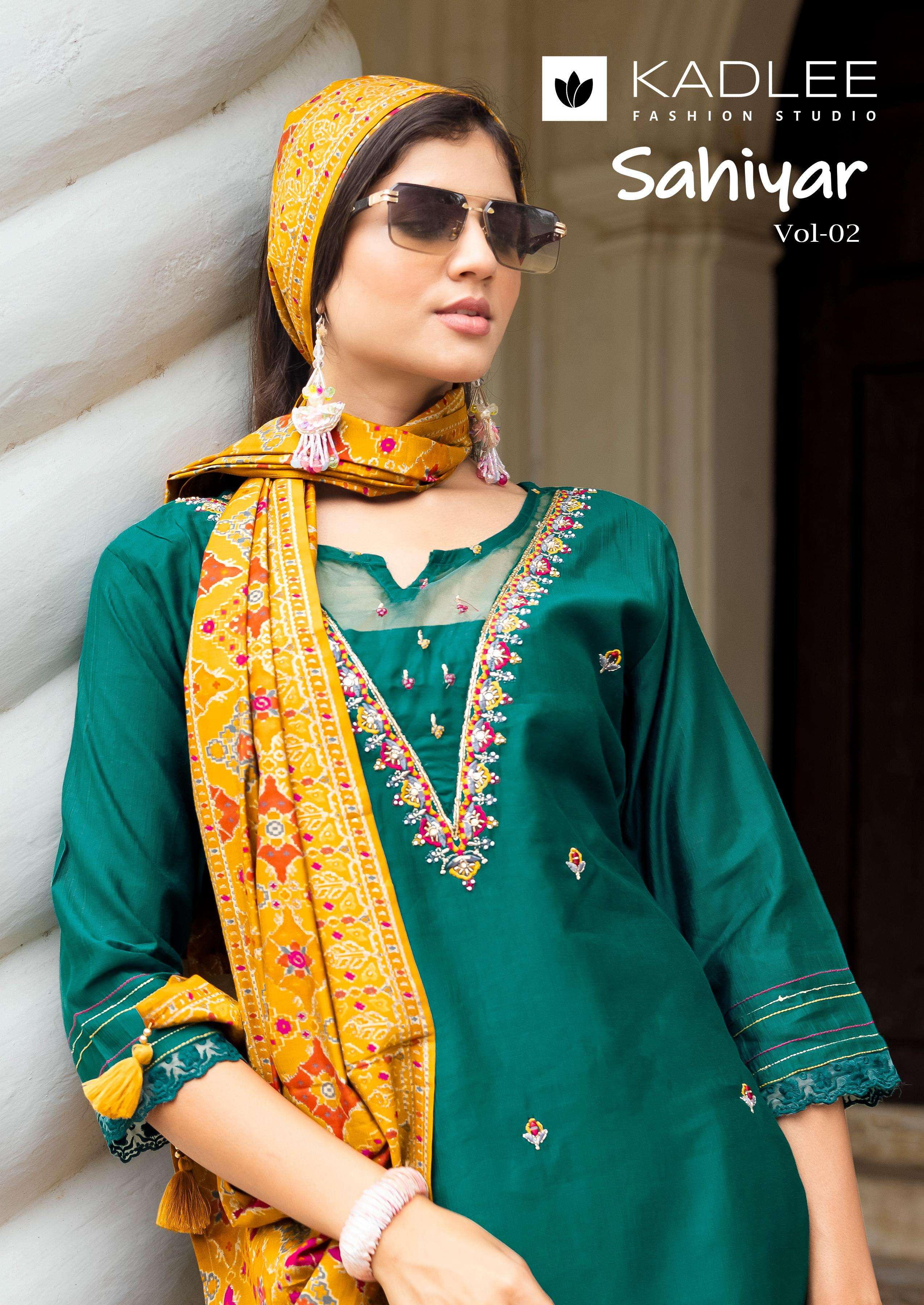 KADLEE KURTI Sahiyar vol 2 PRINTED KURTI WHOLESALER 