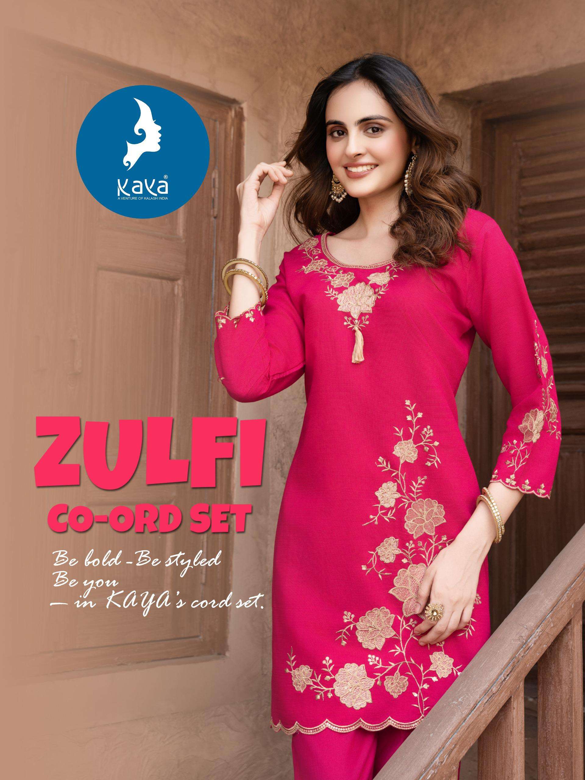 KAYA  KURTI ZULFI  PRINTED KURTI WHOLESALER 