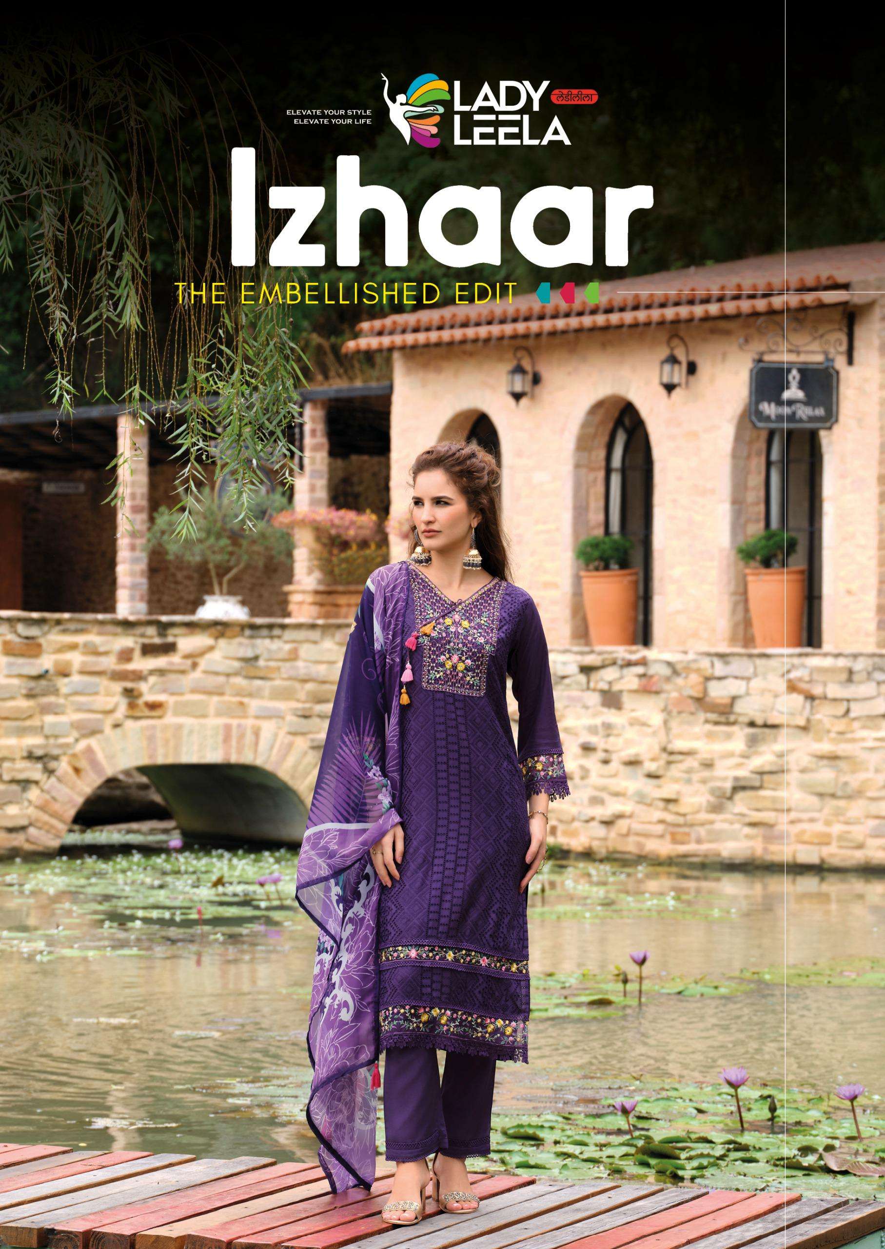 LADY LEELA IZHAAR PRINTED KURTI WHOLESALER 