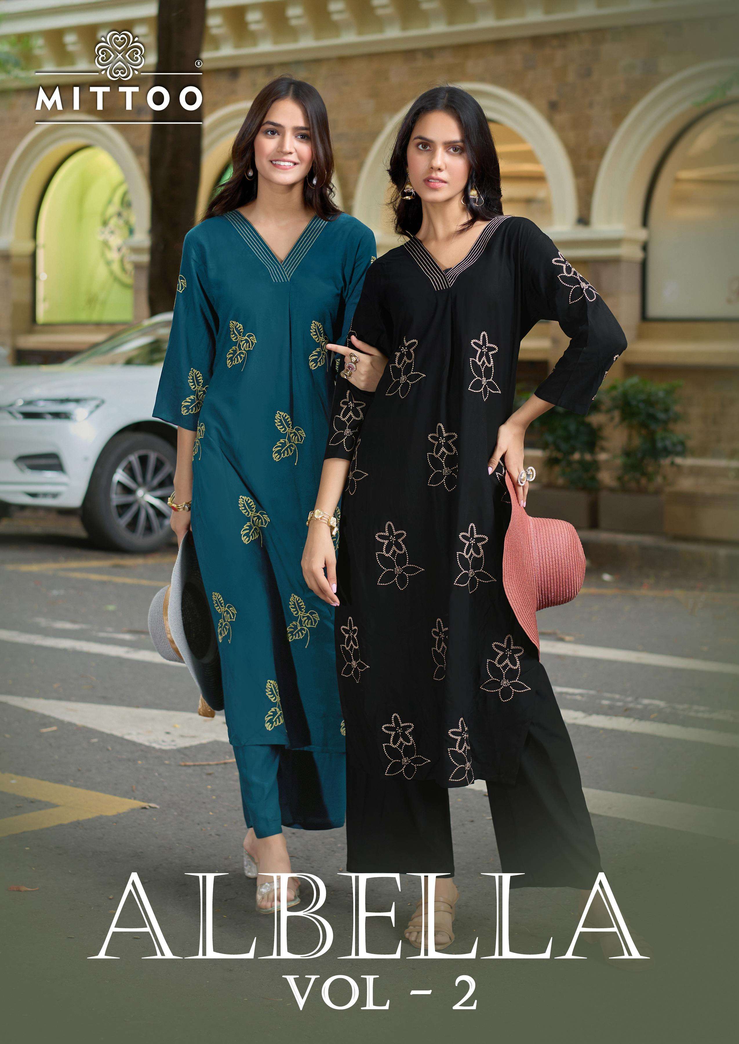 MITTOO KURTI Albella Vol 2 PRINTED KURTI WHOLESALER 