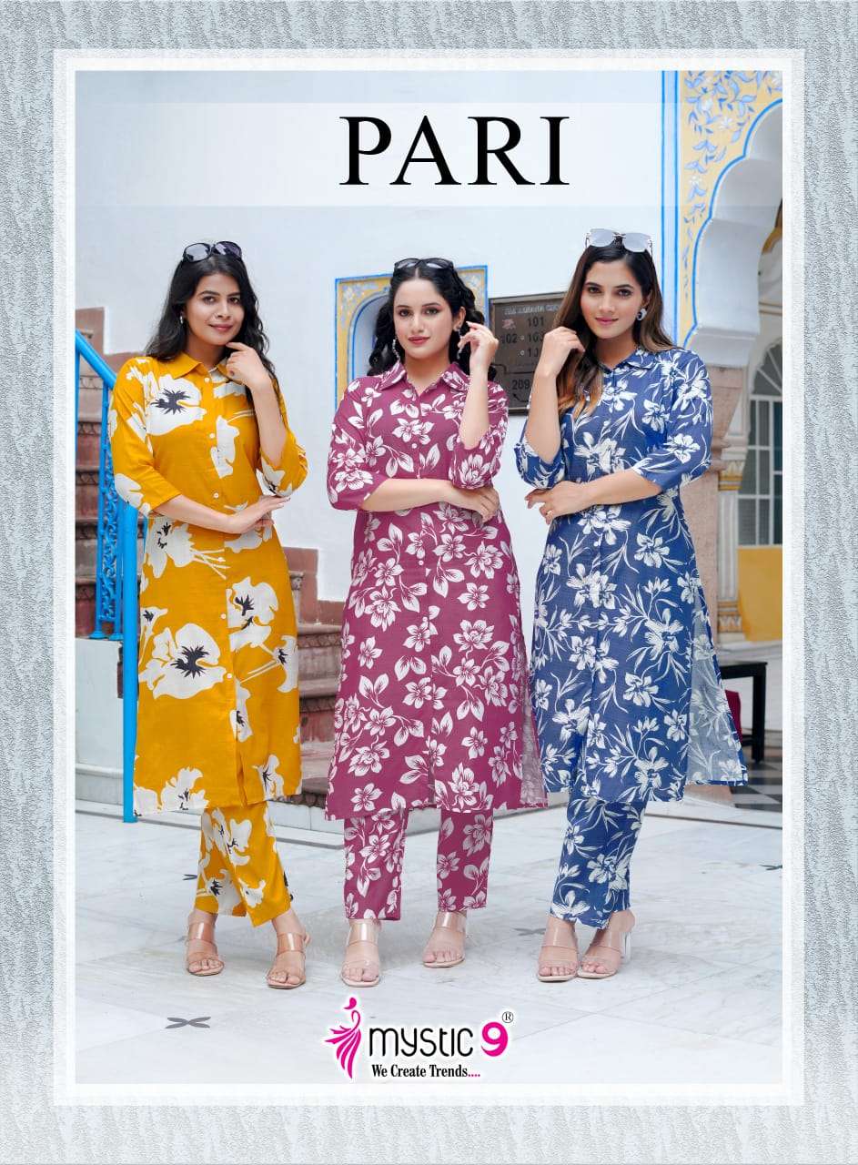 MYSTIC 9 KURTI PARI VOL 2 PRINTED KURTI WHOLESALER 