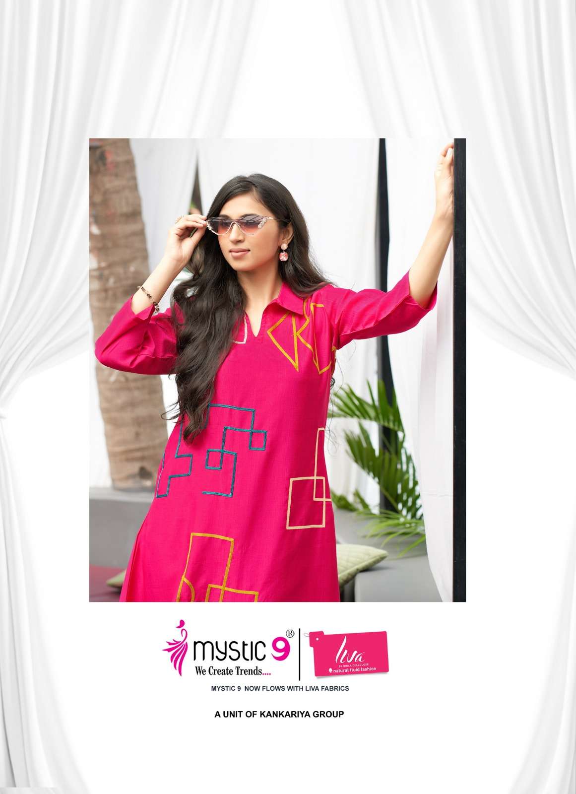 MYSTIC 9 KURTI YAMINI VOL 2 PRINTED KURTI WHOLESALER 
