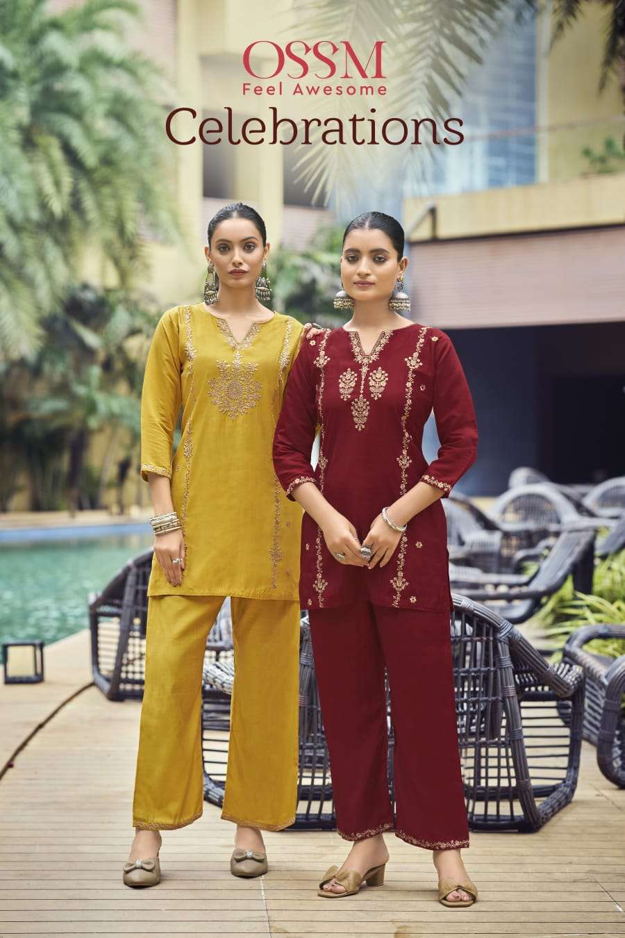 OSSM KURTI CELEBRATIONS PRINTED KURTI WHOLESALER 