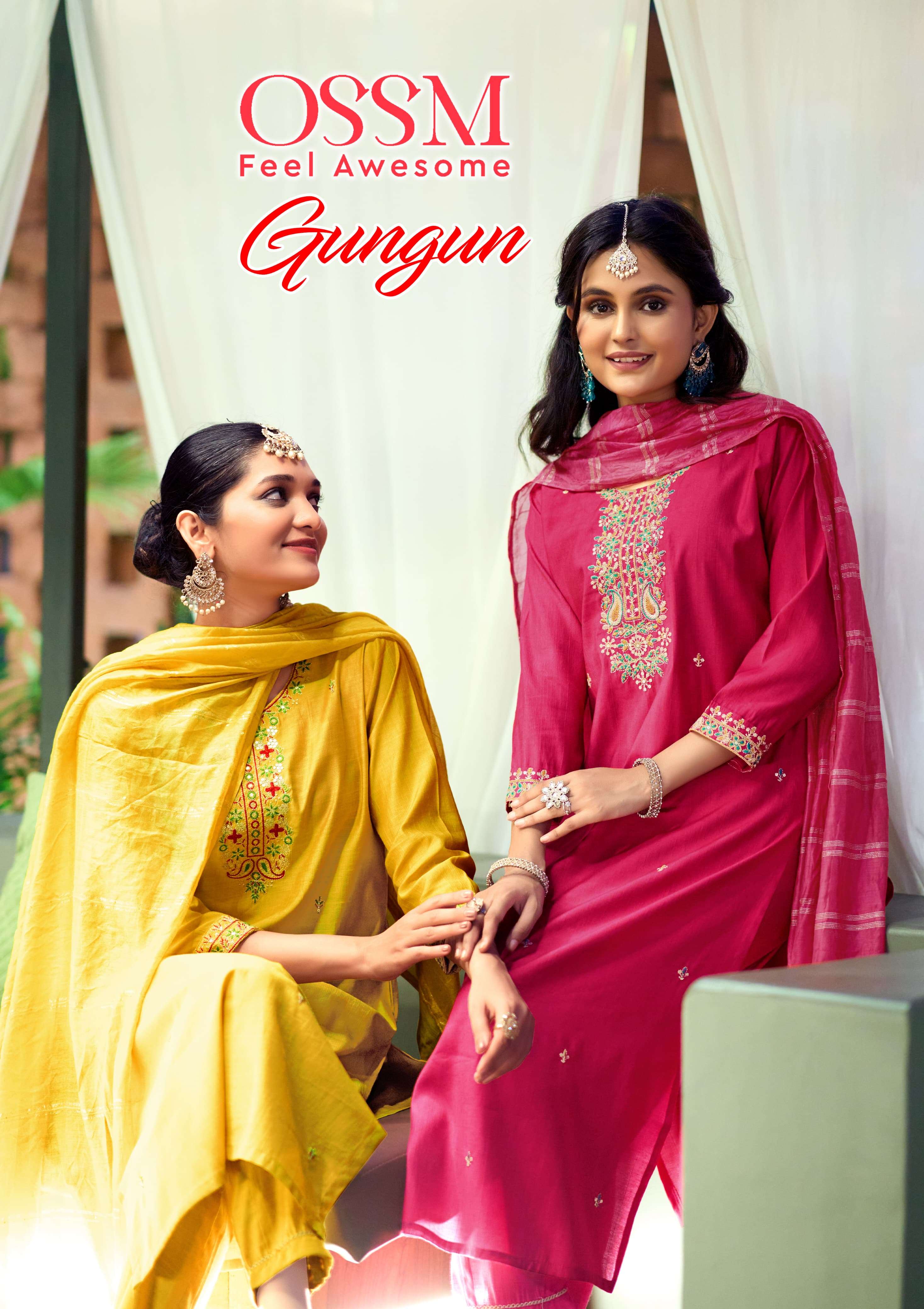 OSSM KURTI GUNGUN  PRINTED KURTI WHOLESALER 
