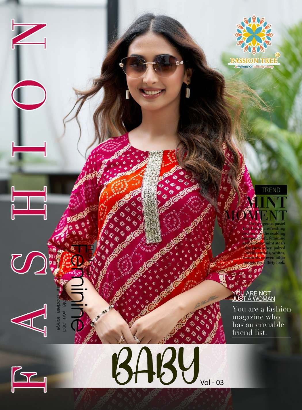 PASSION TREE BABY VOL-3 PRINTED KURTI WHOLESALER 