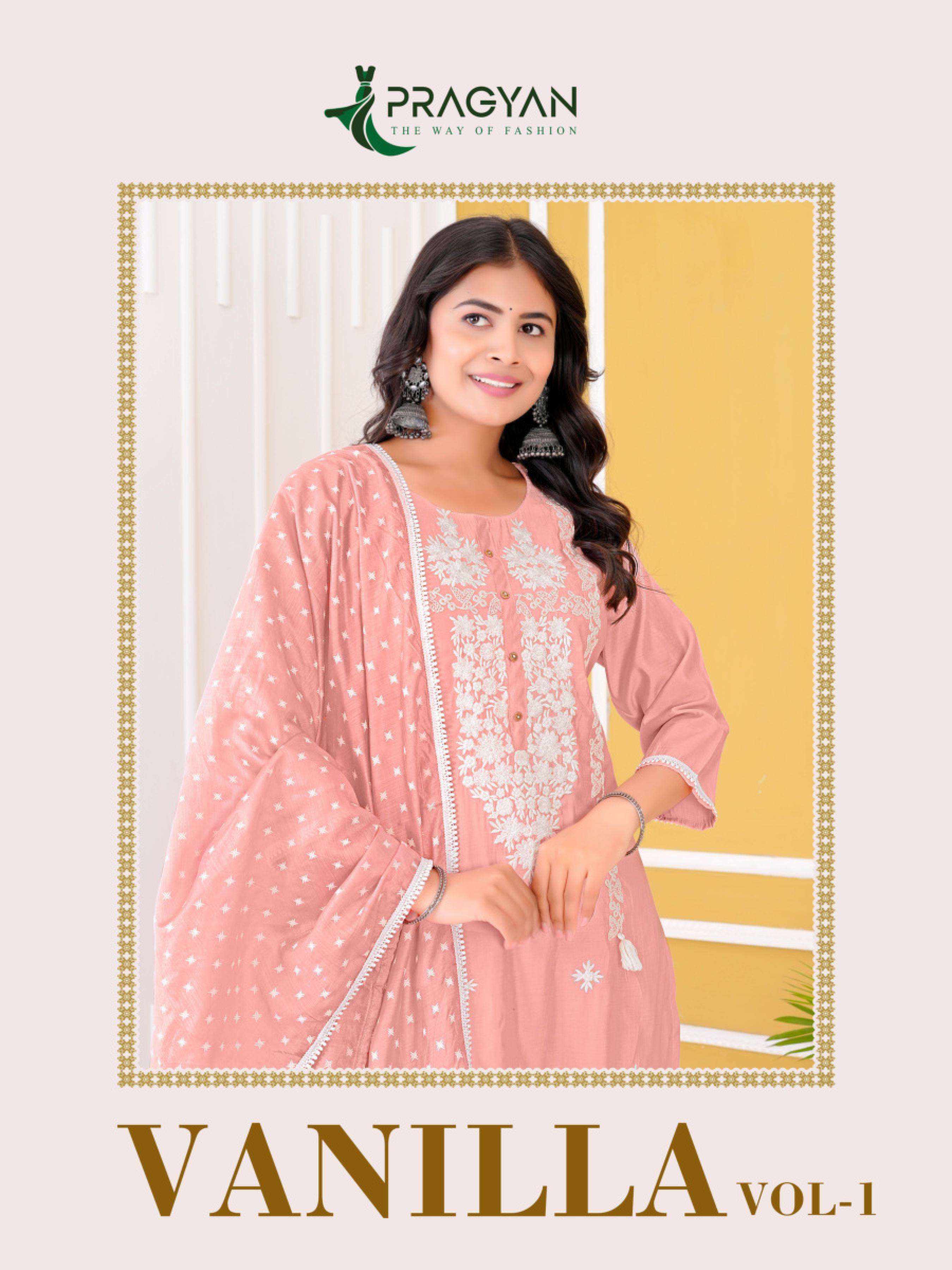 PRAGYAN KURTI VANILLA VOL 1 PRINTED KURTI WHOLESALER 
