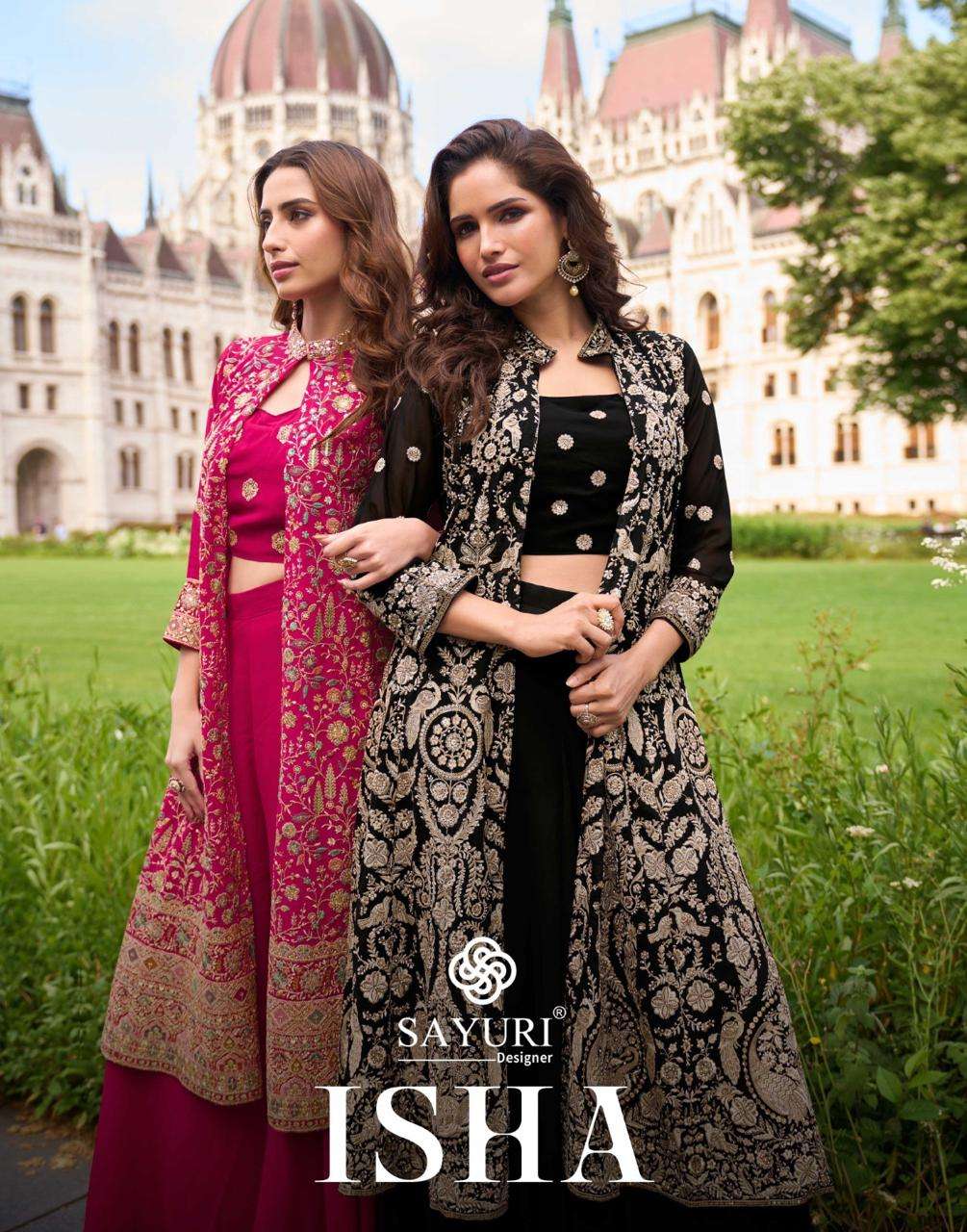 SAYURI DESIGNER ISHA  PRINTED KURTI WHOLESALER 