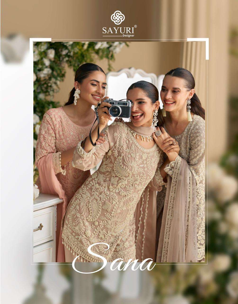 SAYURI DESIGNER SANA PRINTED KURTI WHOLESALER 