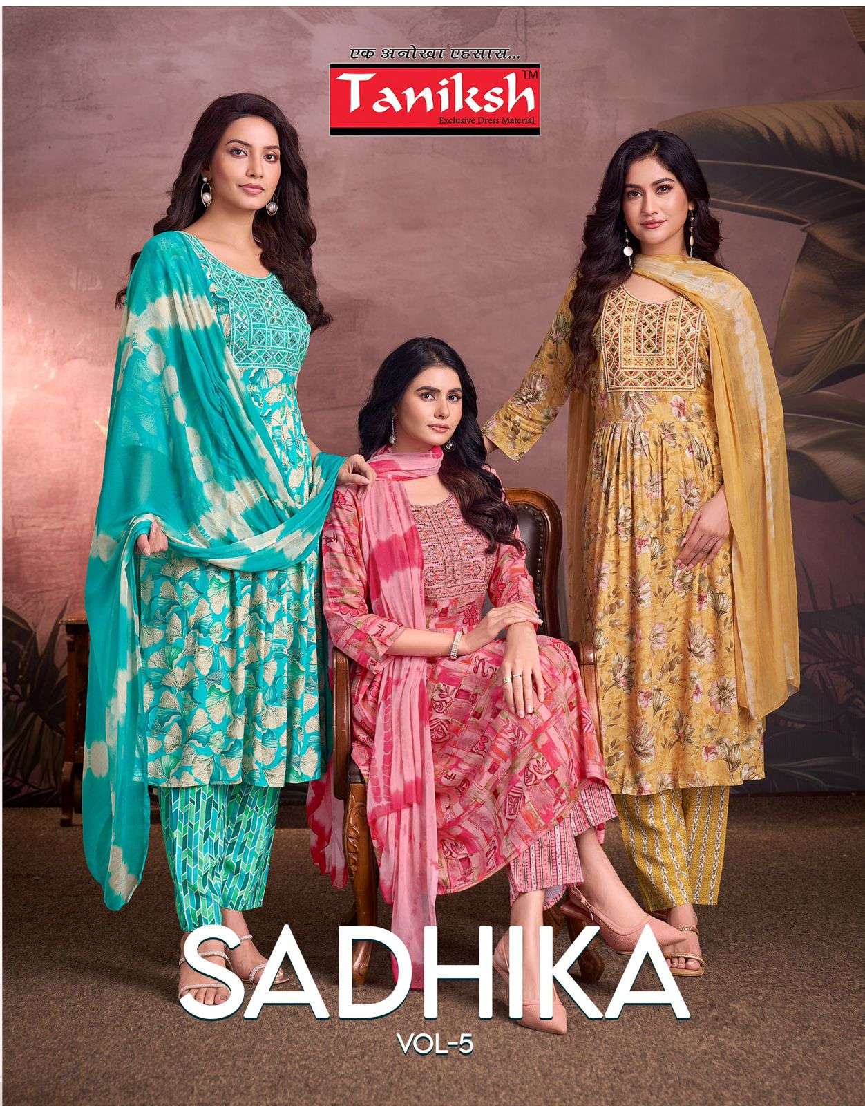 TANIKSH KURTI SADHIKA VOL 9 PRINTED KURTI WHOLESALER 