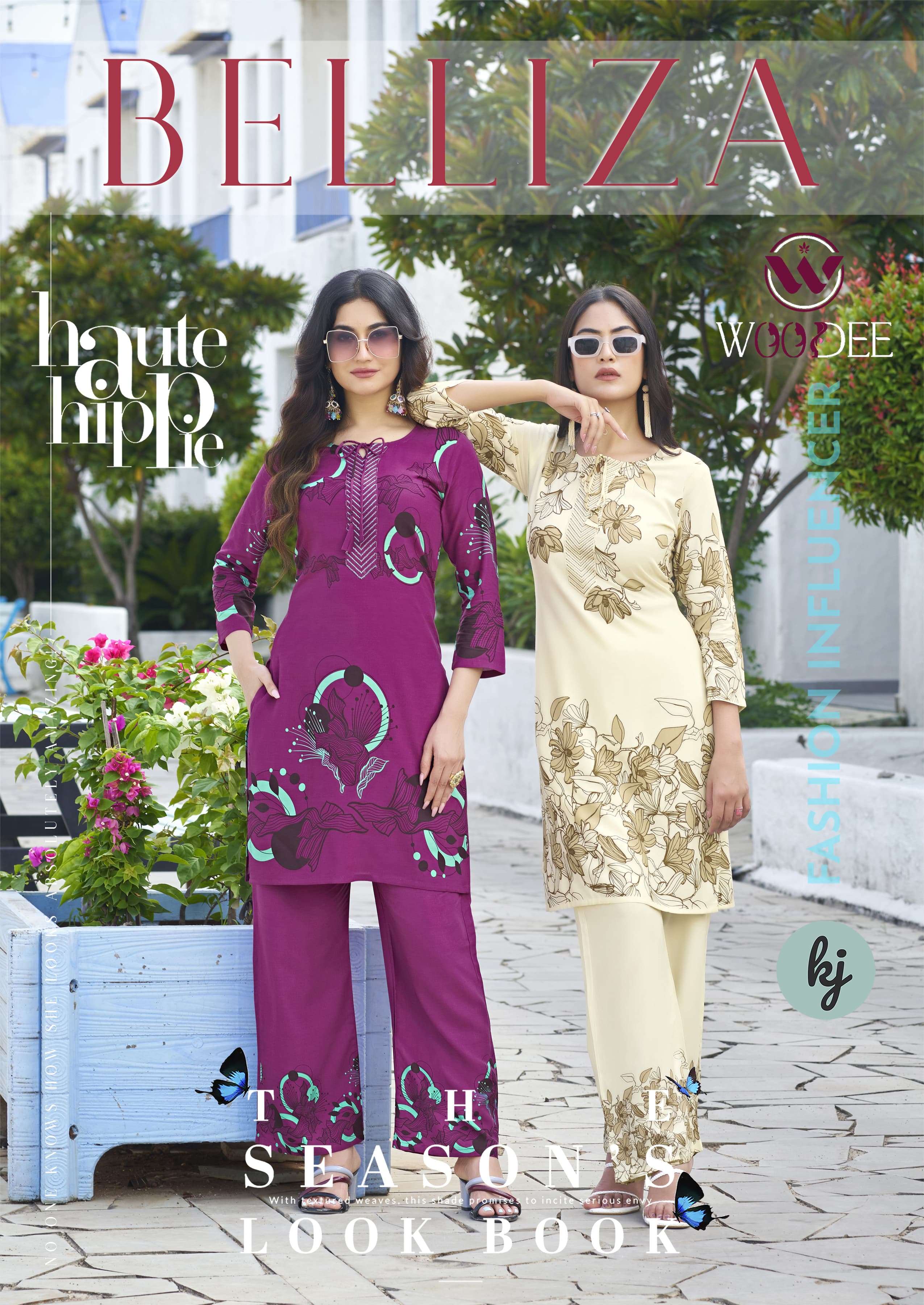 WOODEE KURTI BELLIZA PRINTED KURTI WHOLESALER 