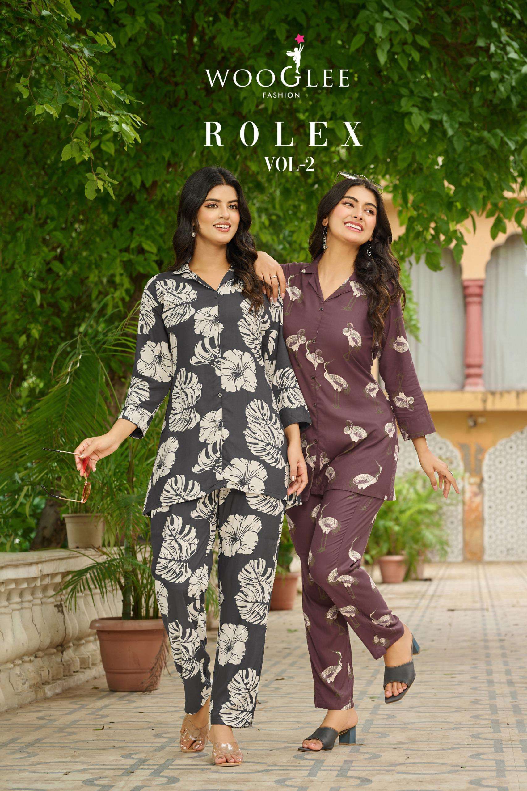 WOOGLEEKURTI Rolex Vol. 2 PRINTED KURTI WHOLESALER 