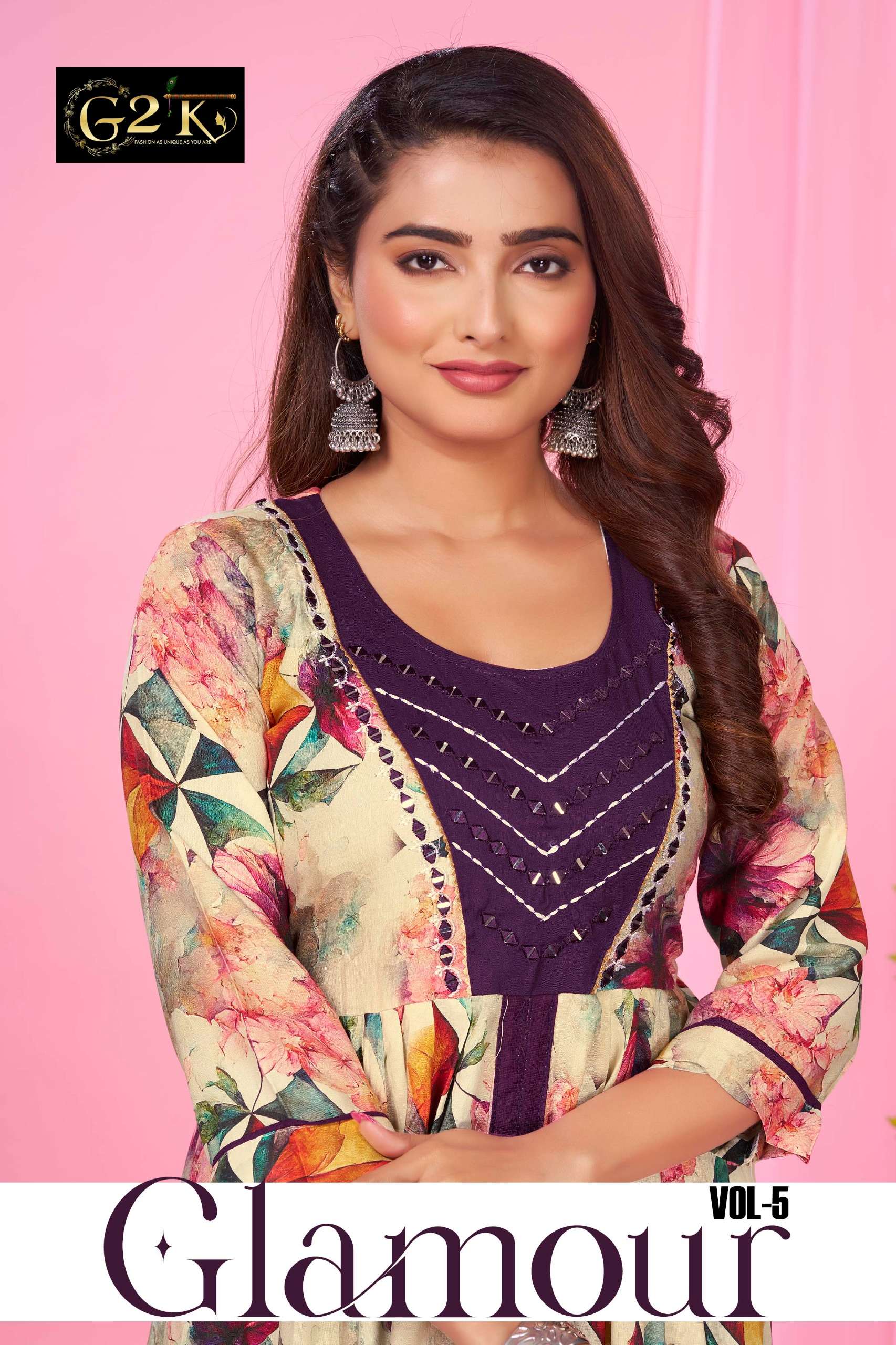 G2K KURTI GLAMOUR PRINTED KURTI WHOLESALER 