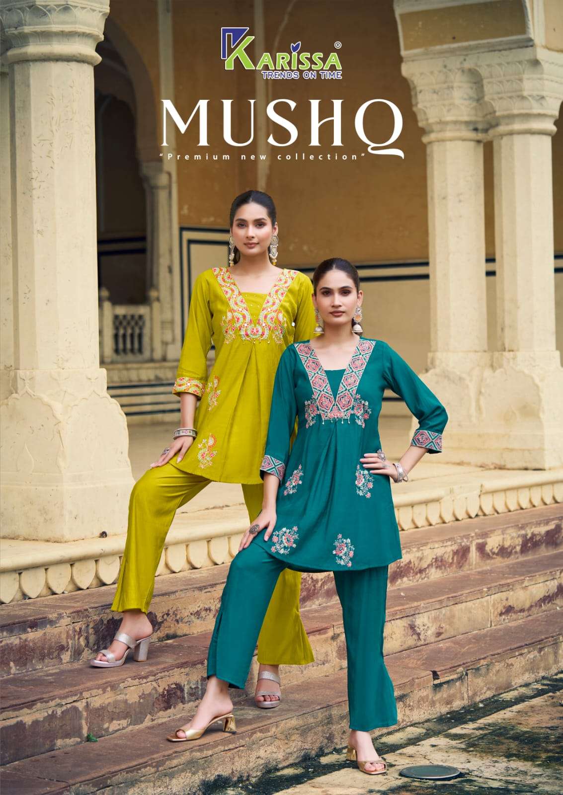 KARISSA KURTI MUSHQ PRINTED KURTI WHOLESALER 