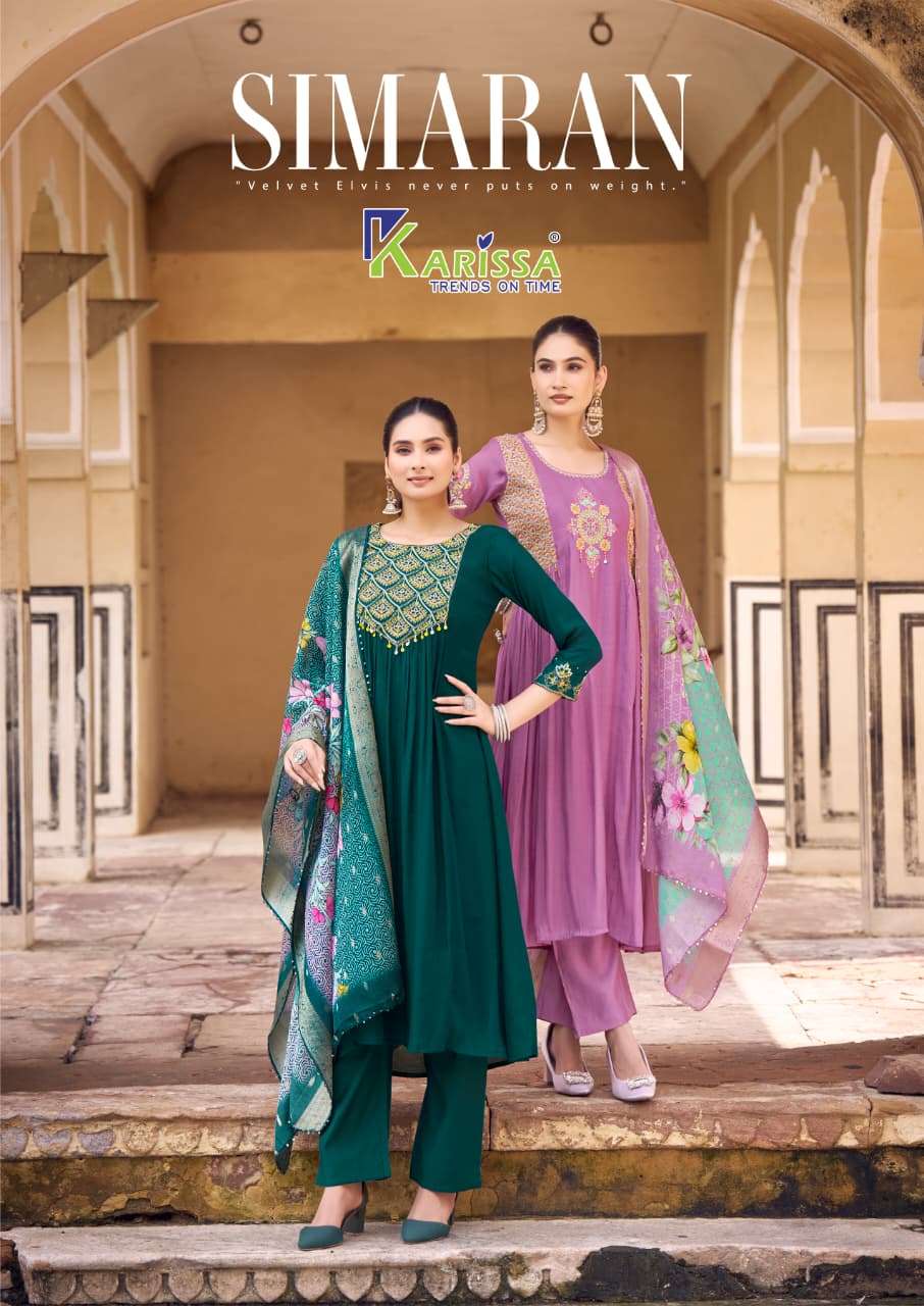 KARISSA KURTI SIMARAN PRINTED KURTI WHOLESALER 