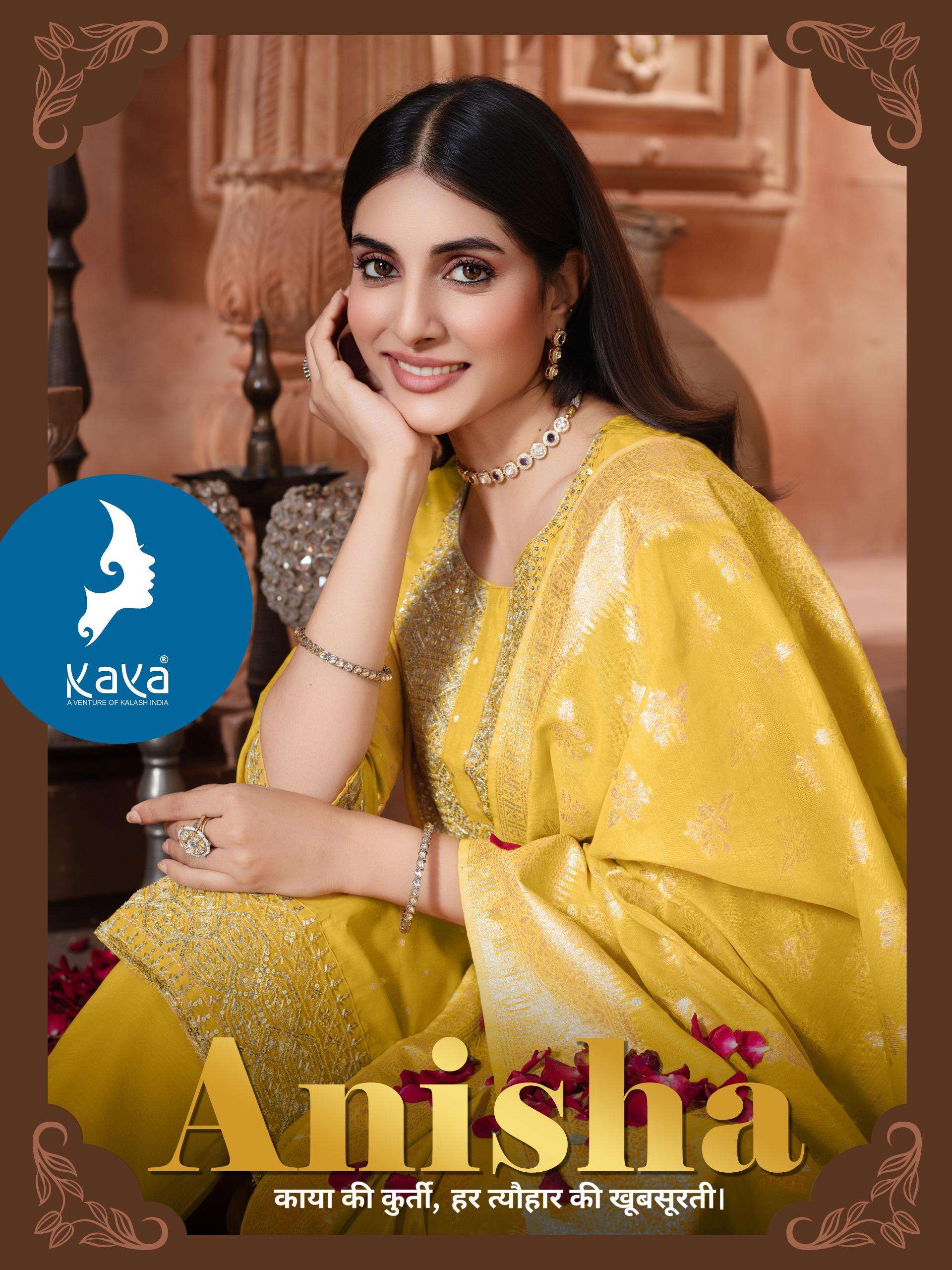 KAYA  KURTI ANISHA PRINTED KURTI WHOLESALER 