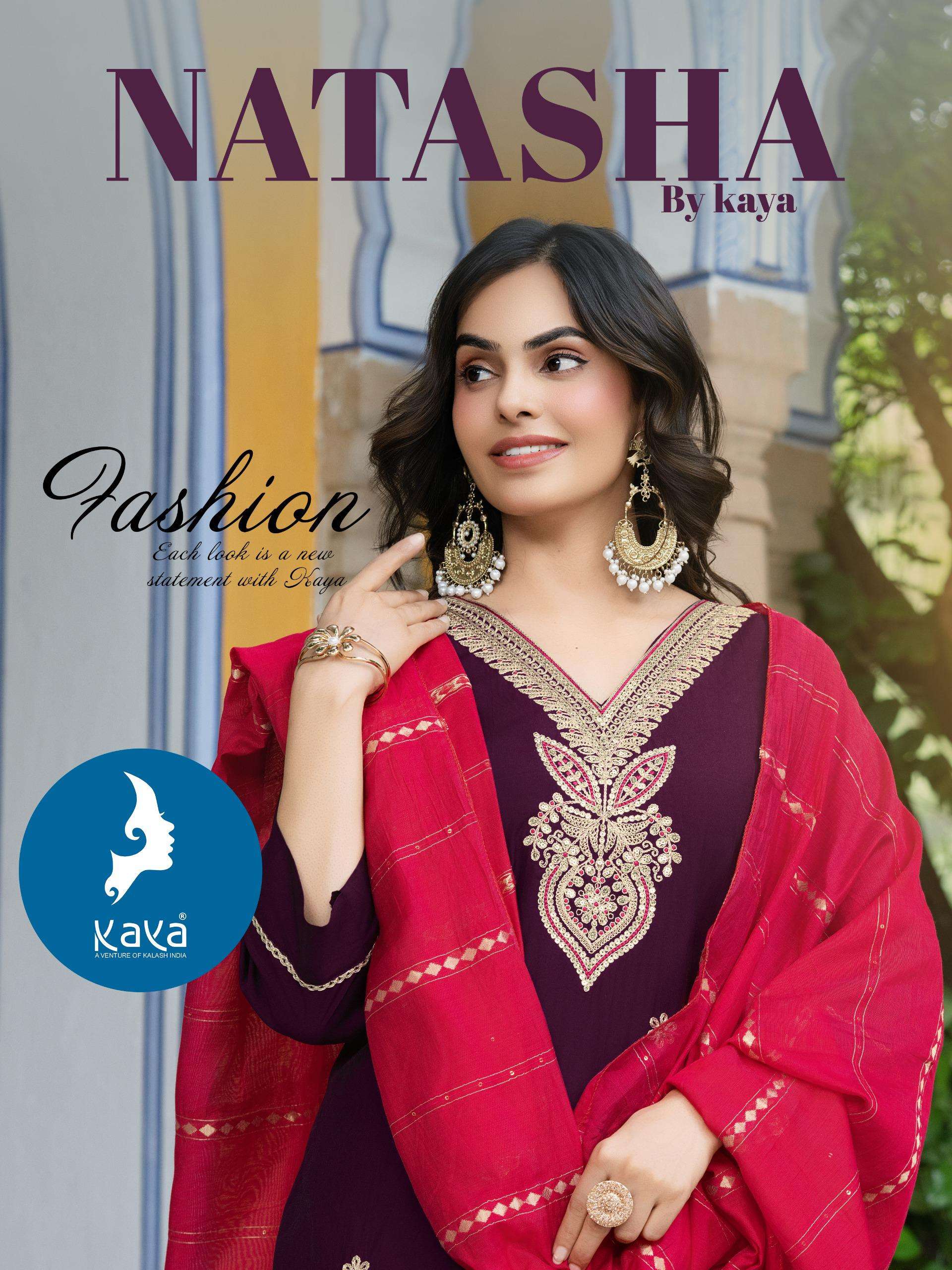 KAYA  KURTI NATASHA PRINTED KURTI WHOLESALER 
