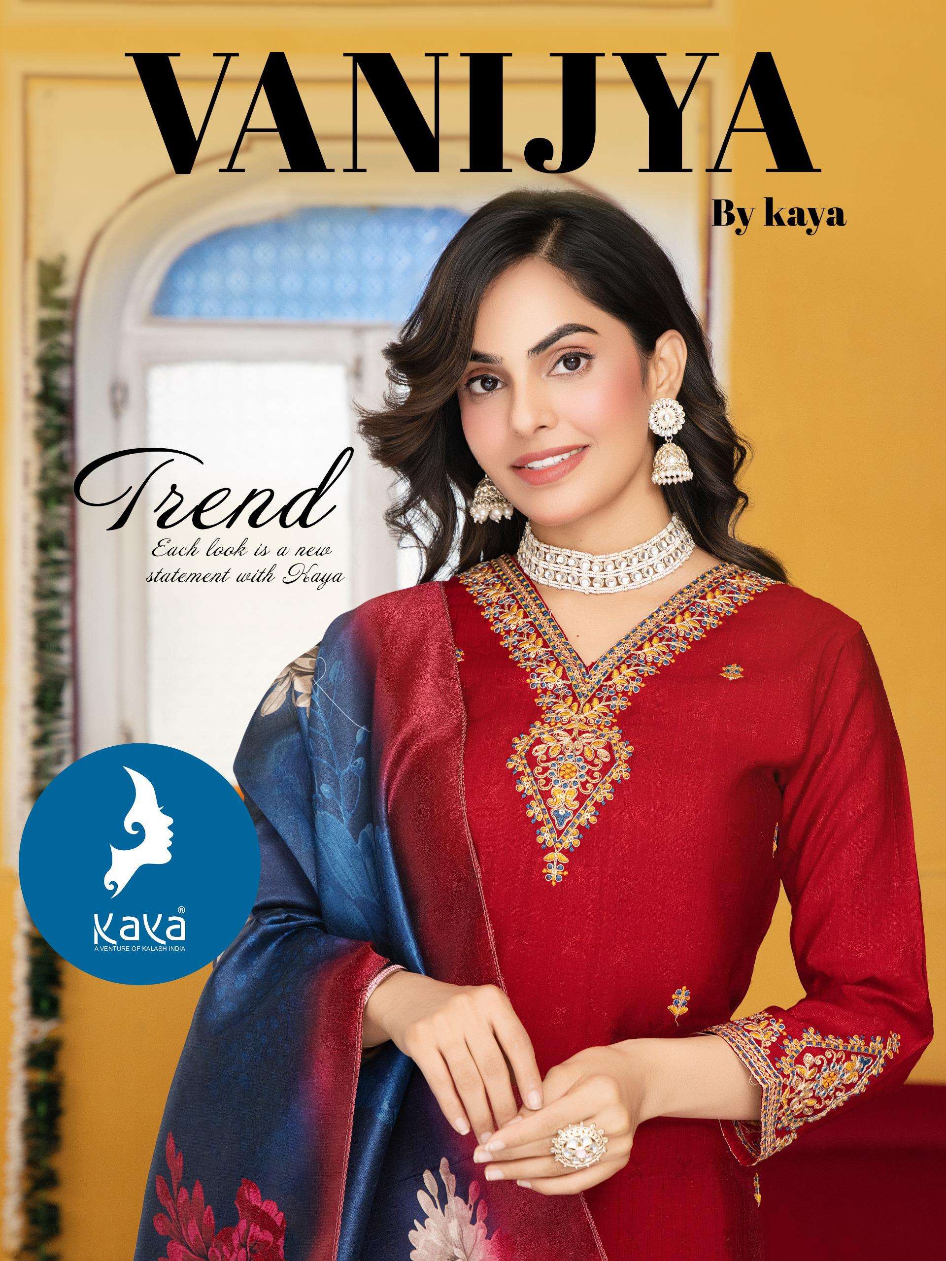 KAYA KURTI VANIJYA PRINTED KURTI WHOLESALER 