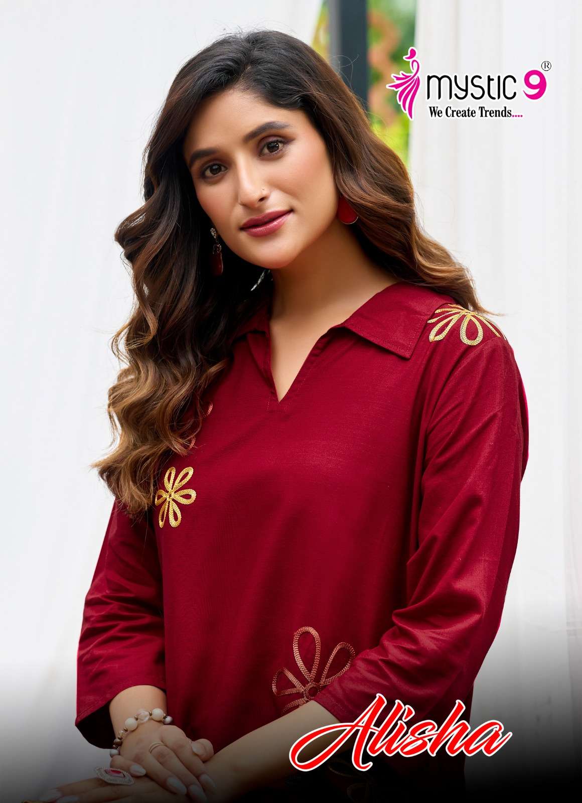 MYSTIC 9 KURTI ALISHA VOL 2 PRINTED KURTI WHOLESALER 