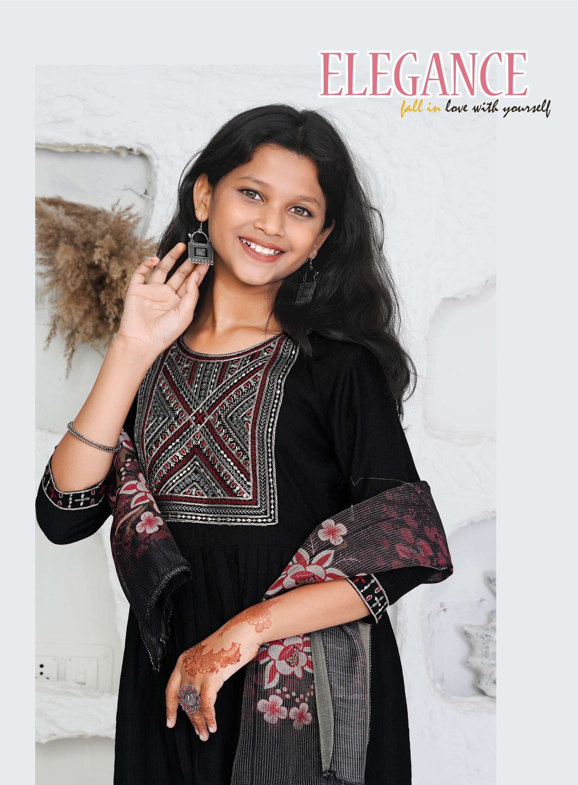 MYSTIC 9 KURTI DAISY (KIDS) VOL 1 PRINTED KURTI WHOLESALER 