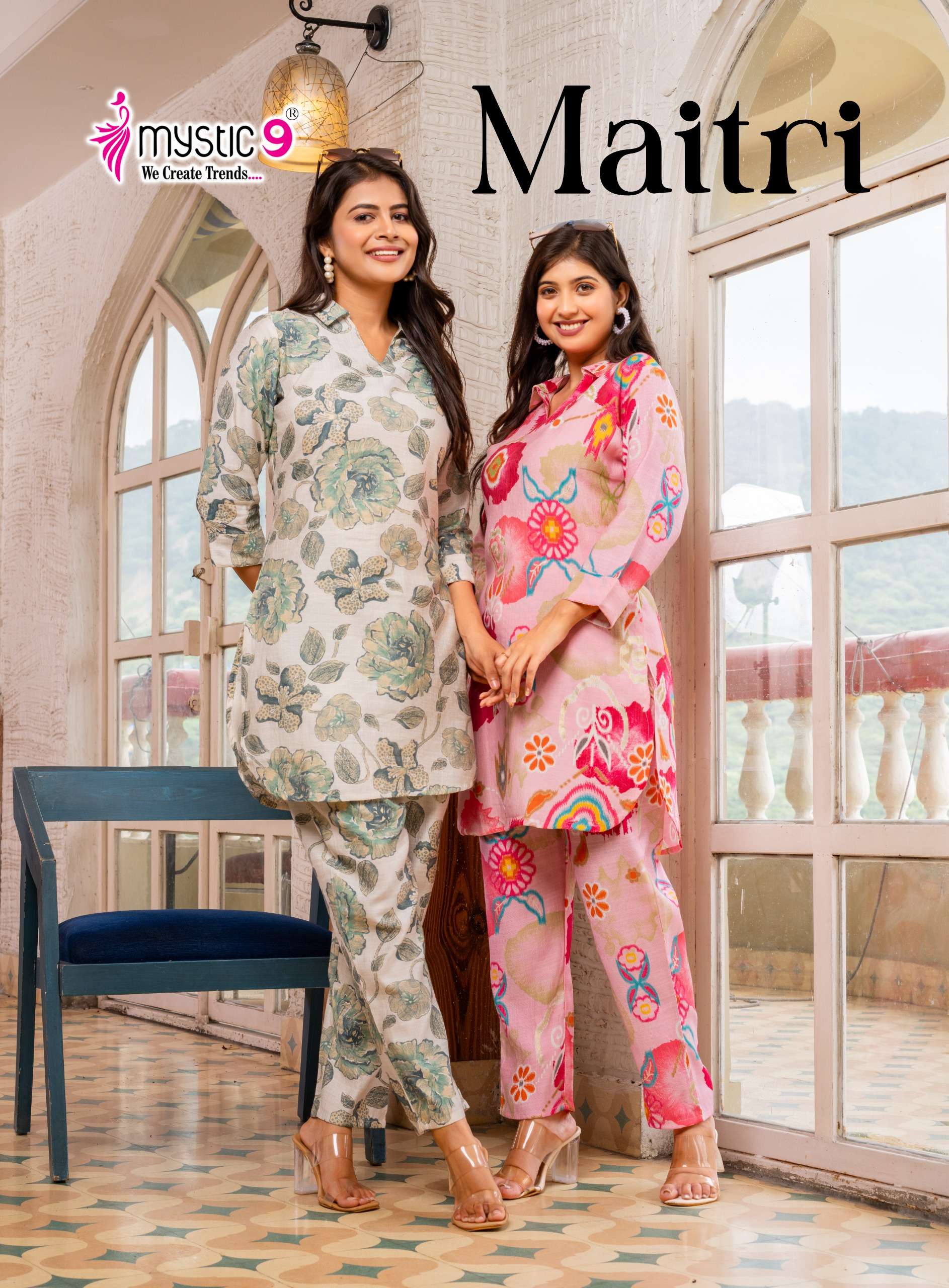 MYSTIC 9 KURTI MAITRI VOL 2 PRINTED KURTI WHOLESALER 