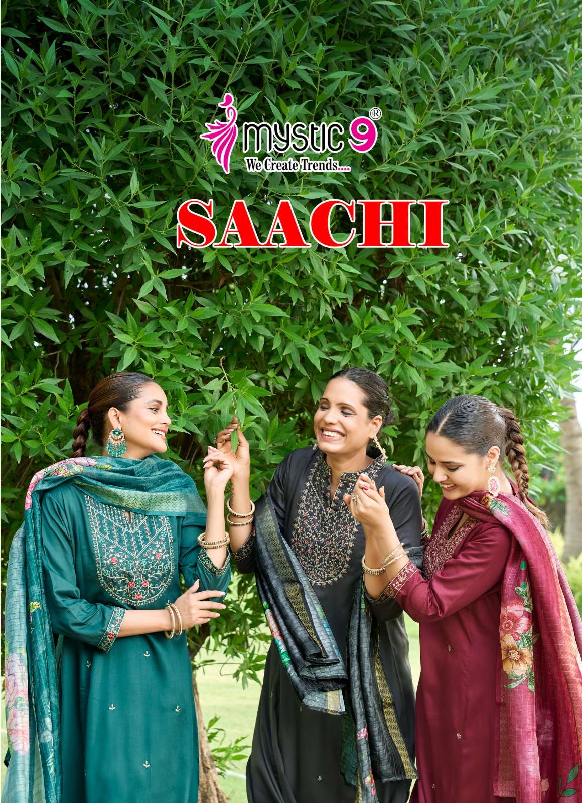 MYSTIC 9 KURTI SAACHI VOL 1 PRINTED KURTI WHOLESALER 