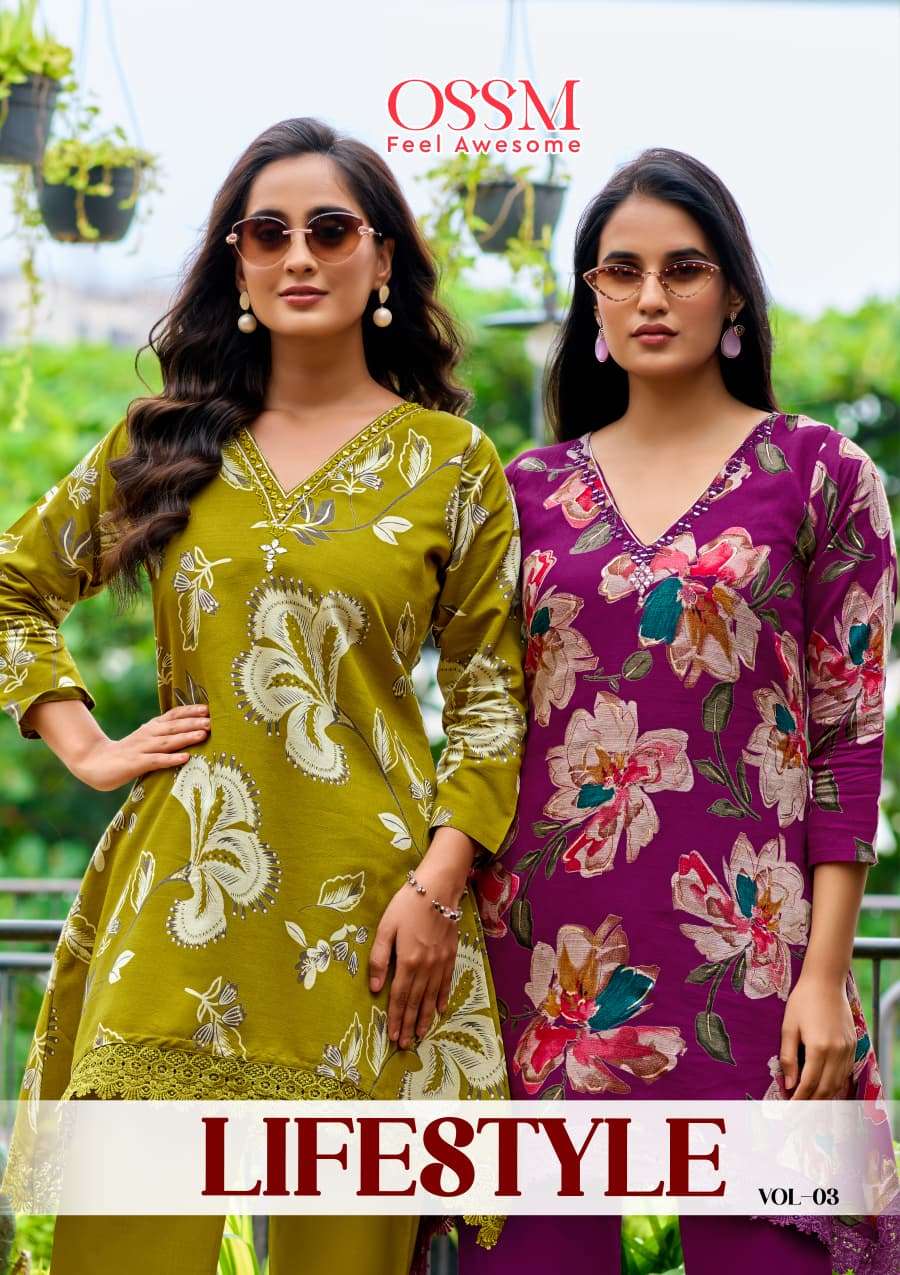 OSSM KURTI Lifestyle Vol 03 PRINTED KURTI WHOLESALER 