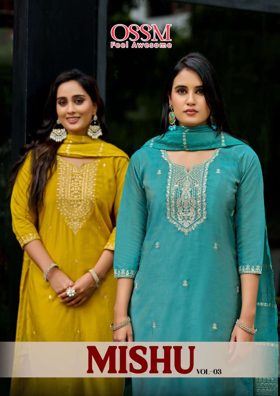OSSM KURTI MISHU Vol 03 PRINTED KURTI WHOLESALER 