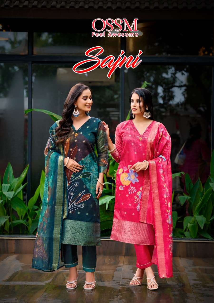 OSSM KURTI SAJNI  PRINTED KURTI WHOLESALER 