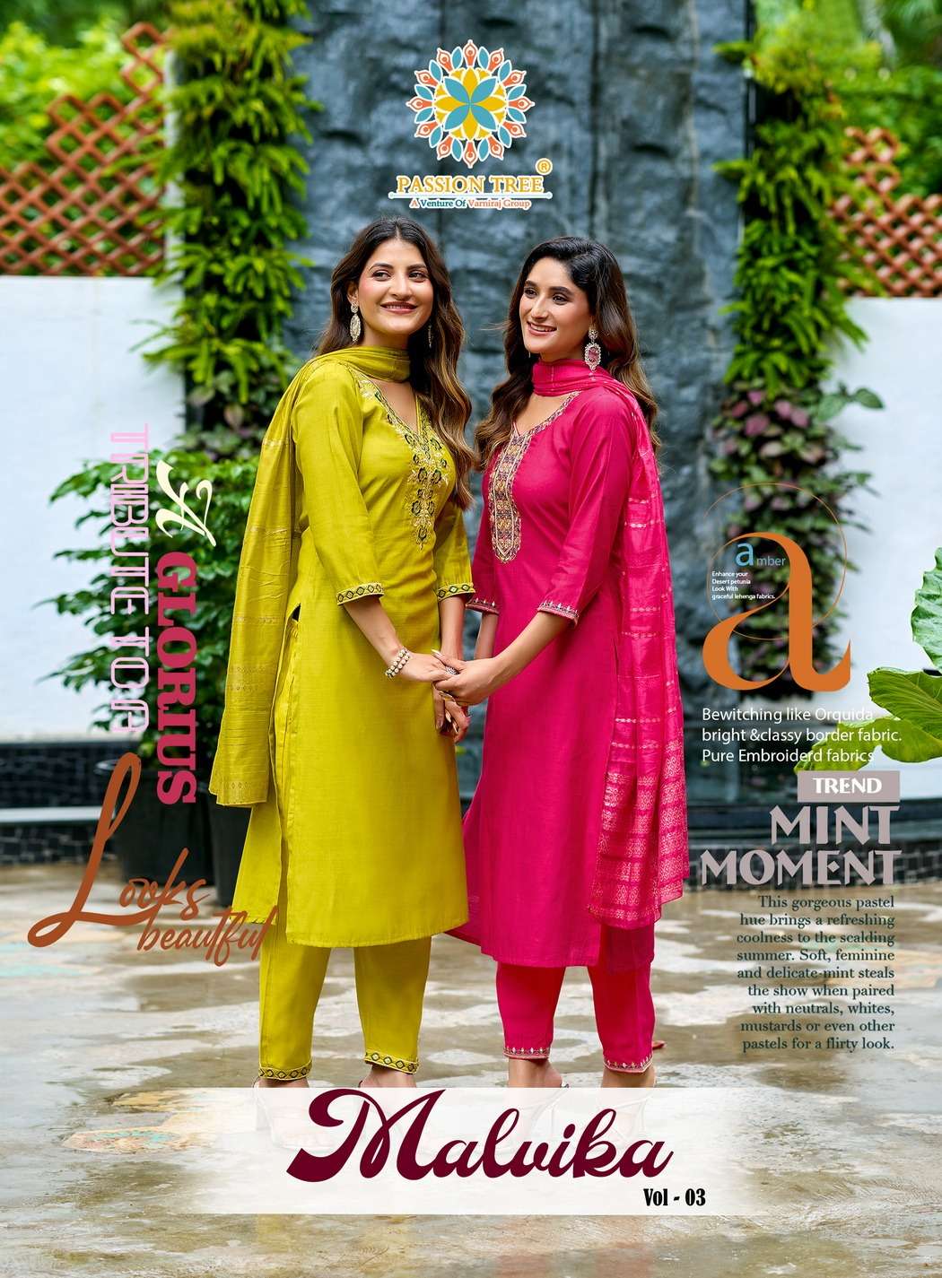 Passion Tree MALVIKA VOL-3 PRINTED KURTI WHOLESALER 