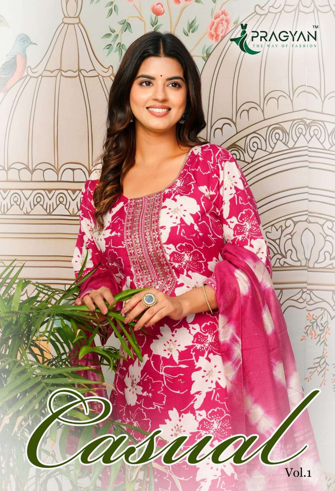 PRAGYAN KURTI CASUAL VOL 1 PRINTED KURTI WHOLESALER 