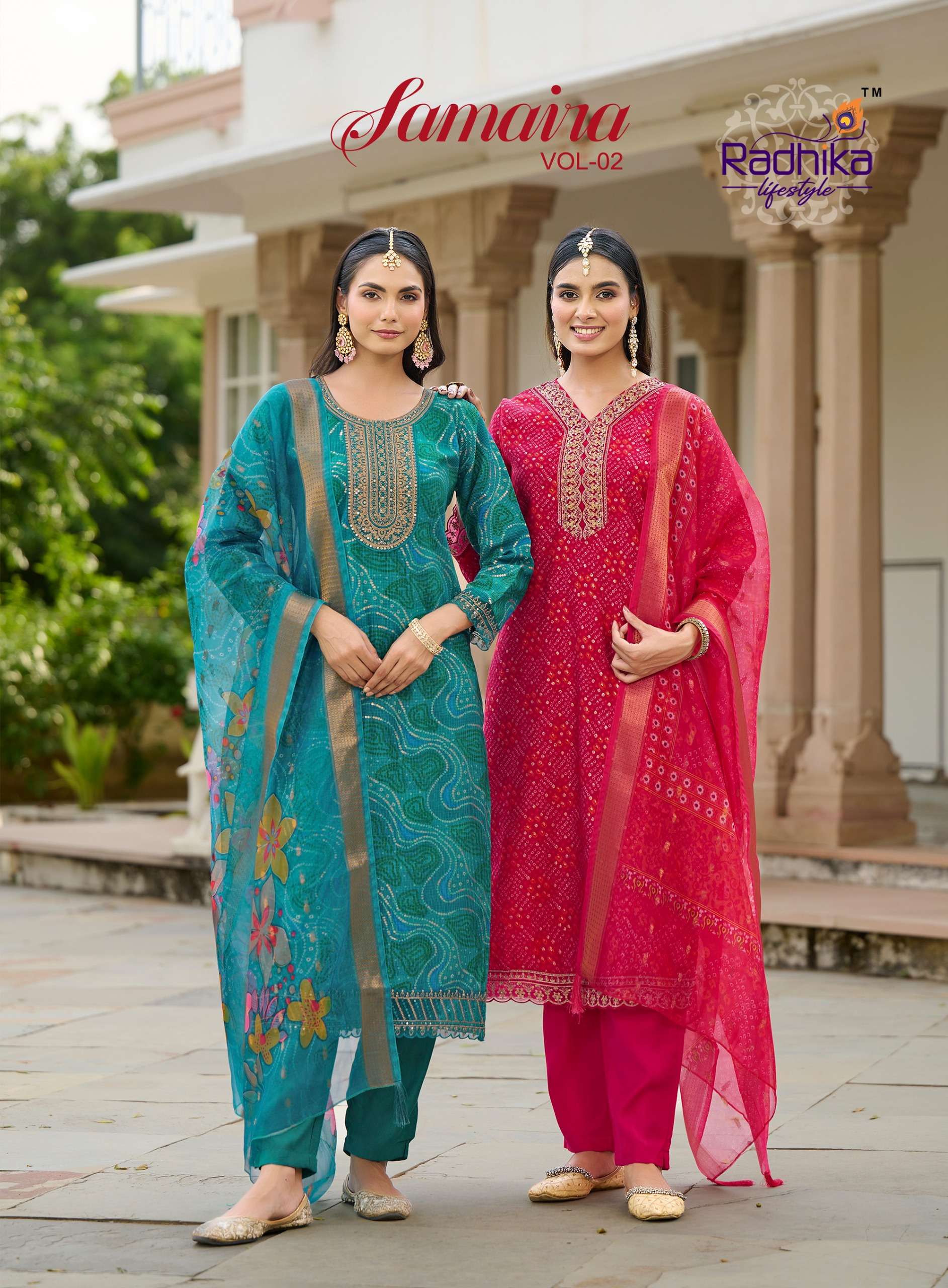 RADHIKA lifestyle SAMAIRA VOL 2 PRINTED KURTI WHOLESALER 
