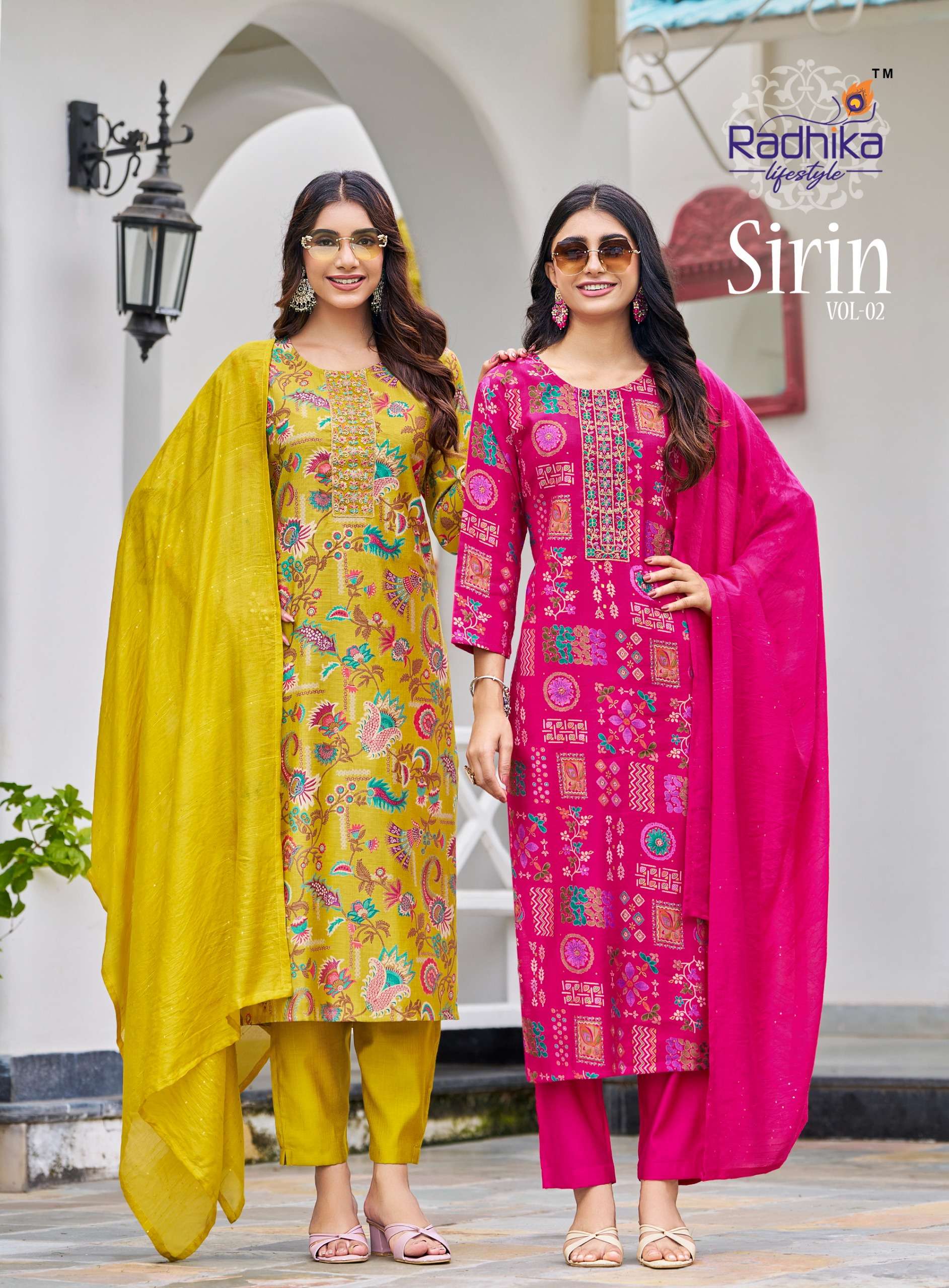 RADHIKA lifestyle SIRIN VOL 2 PRINTED KURTI WHOLESALER 