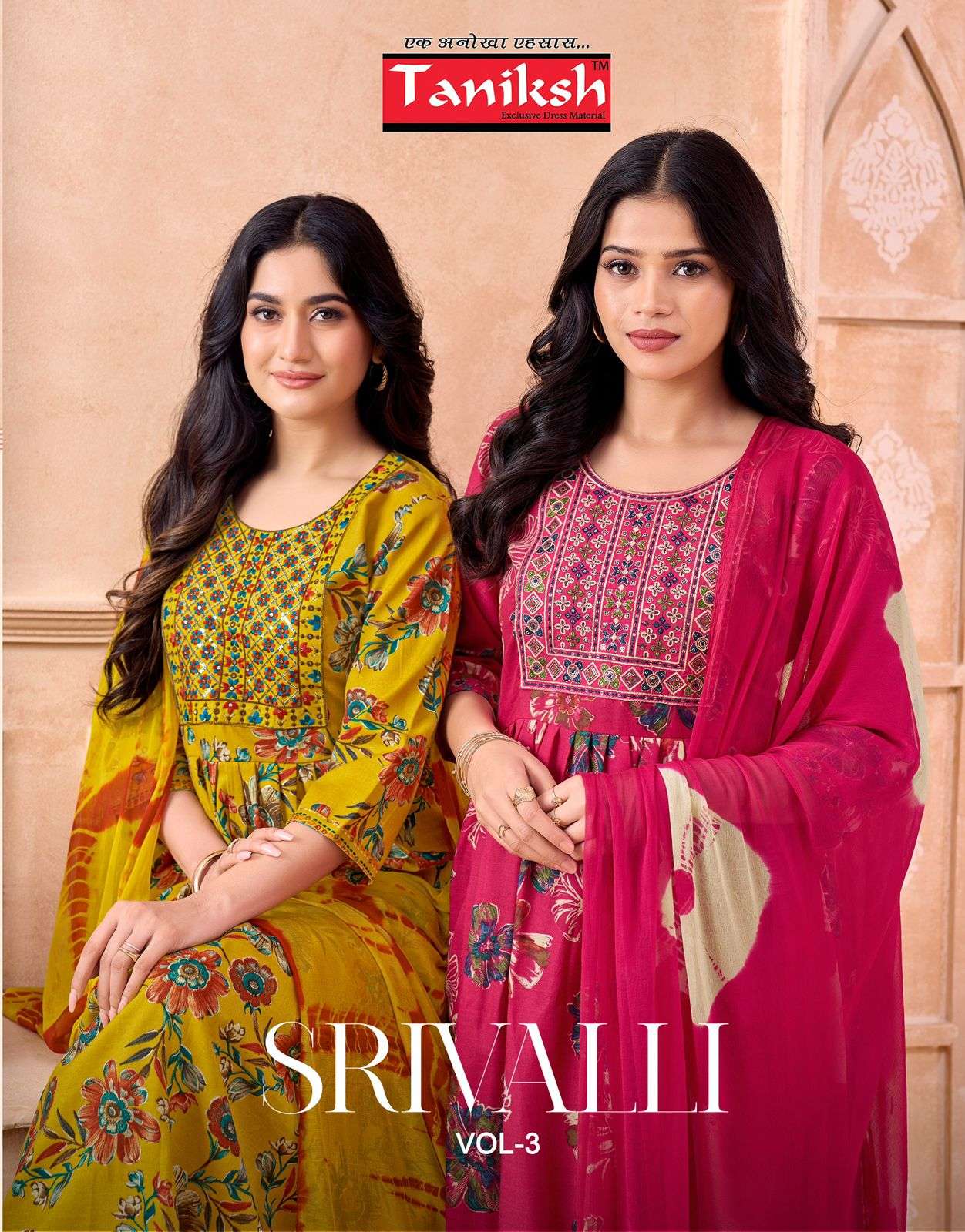 TANIKSH KURTI SRIVALLI VOL 3 PRINTED KURTI WHOLESALER 