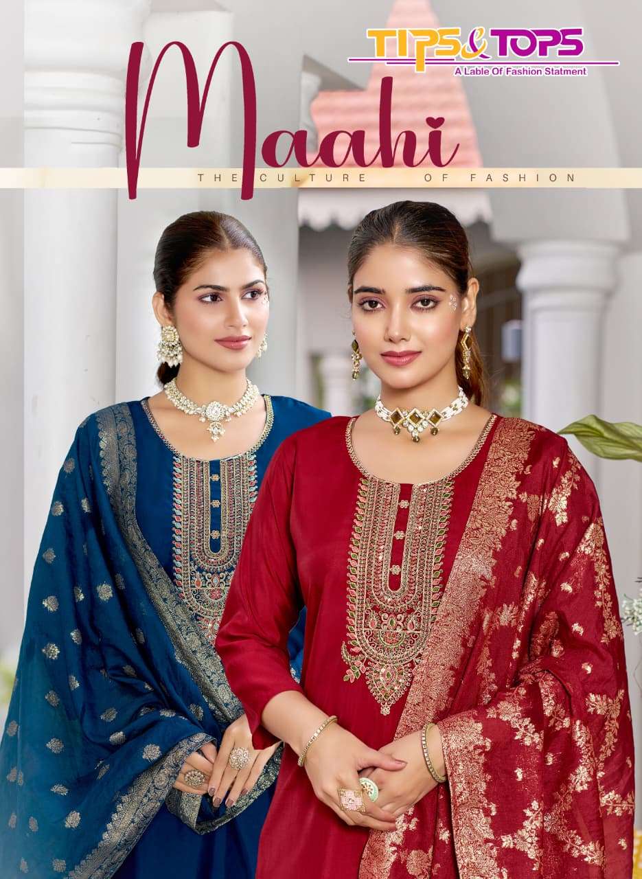 TIPS & TOPS MAAHI  PRINTED KURTI WHOLESALER 