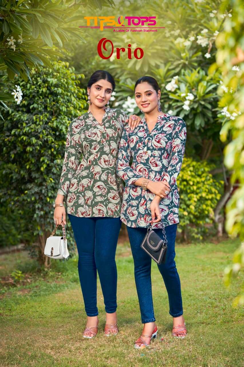 TIPS & TOPS ORIO PRINTED KURTI WHOLESALER 