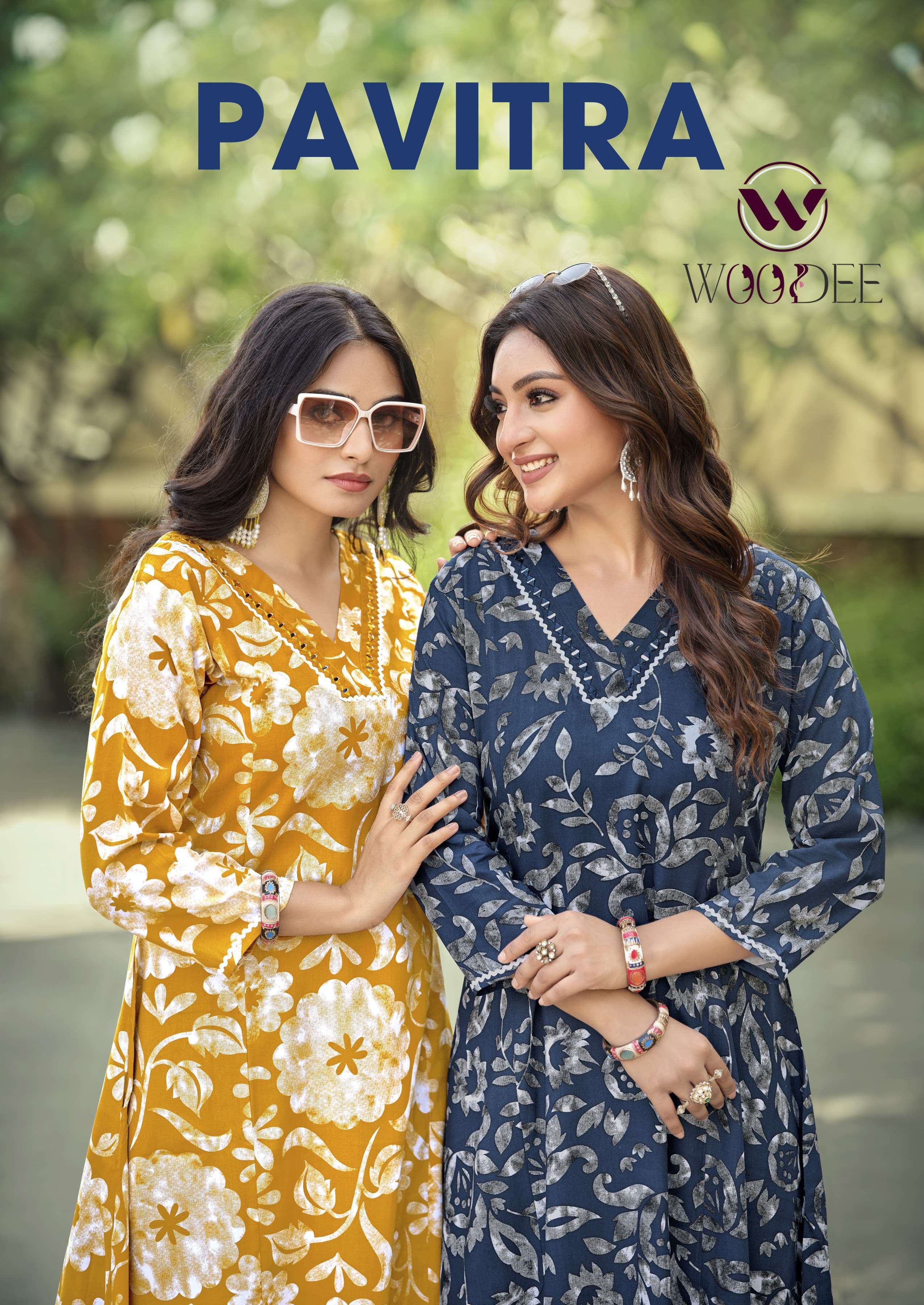 WOODEE KURTI PAVITRA PRINTED KURTI WHOLESALER 