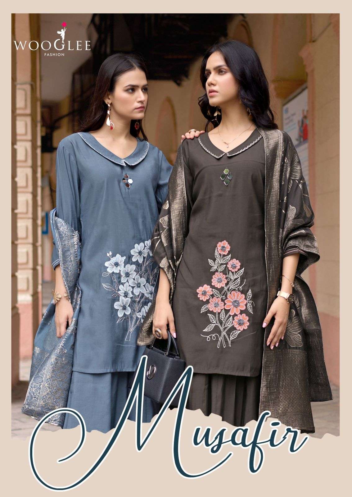 WOOGLEE KURTI Musafir PRINTED KURTI WHOLESALER 