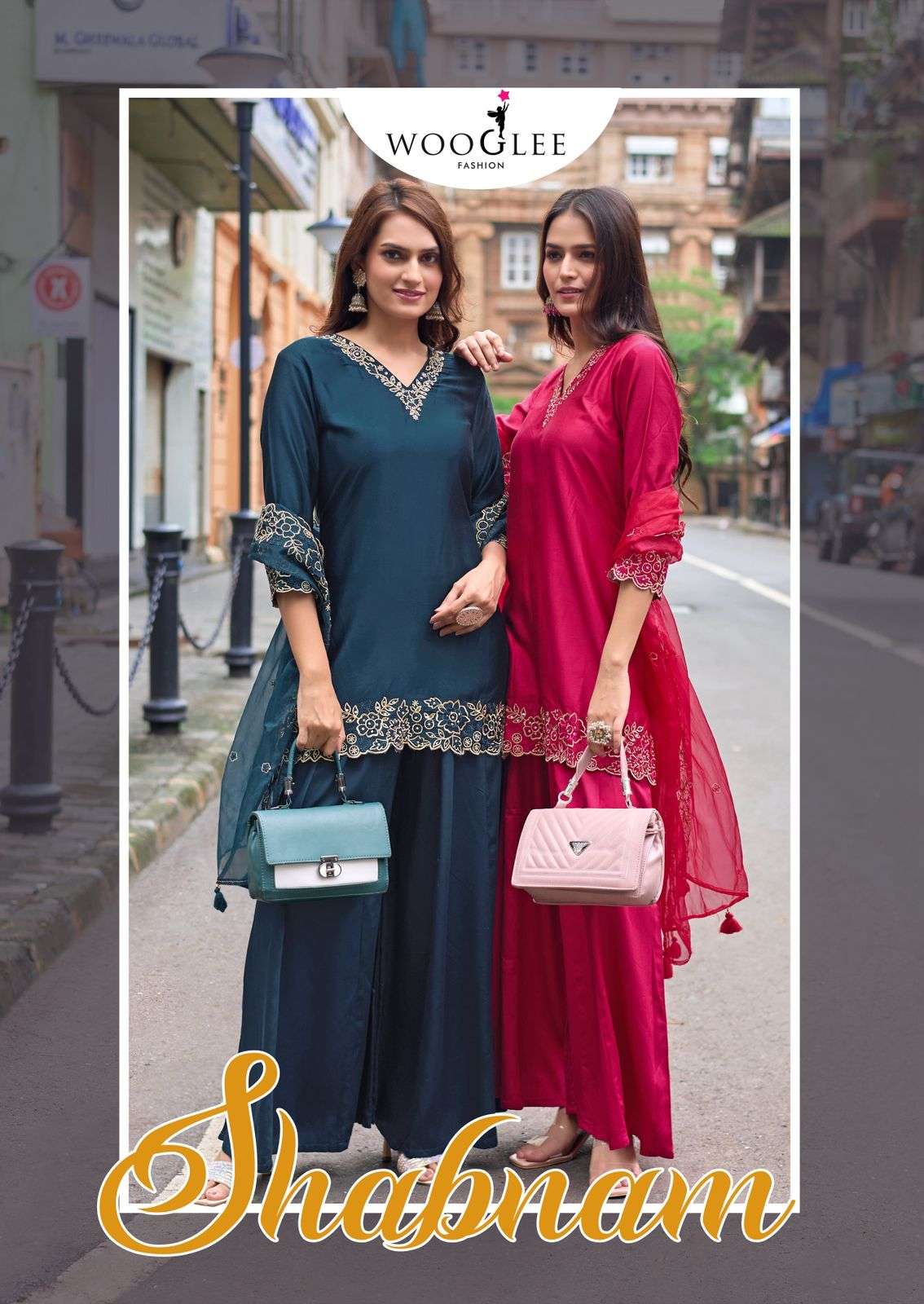 WOOGLEE KURTI Shabnam PRINTED KURTI WHOLESALER 