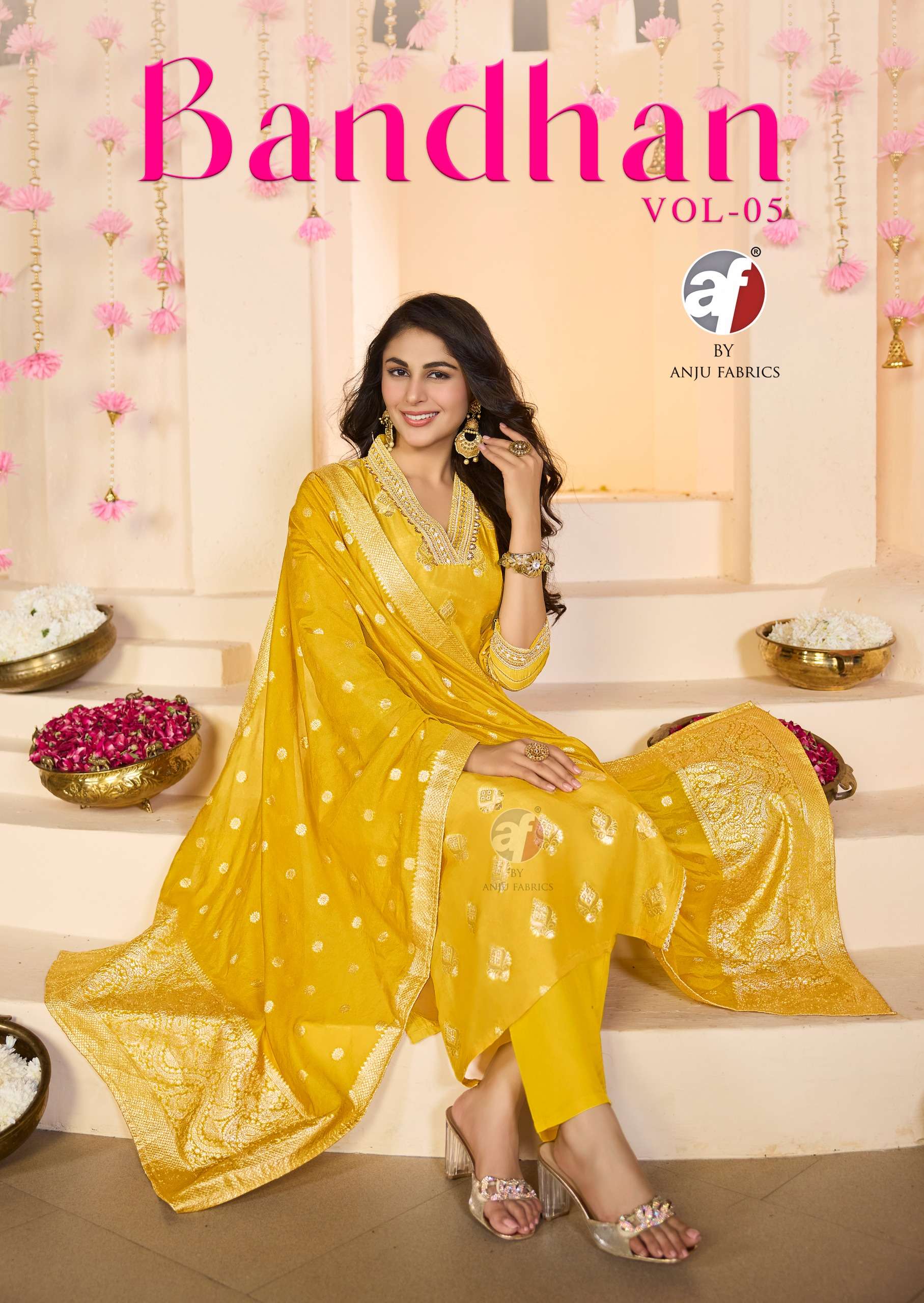 A F KURTI BANDHAN VOL 5 PRINTED KURTI WHOLESALER 