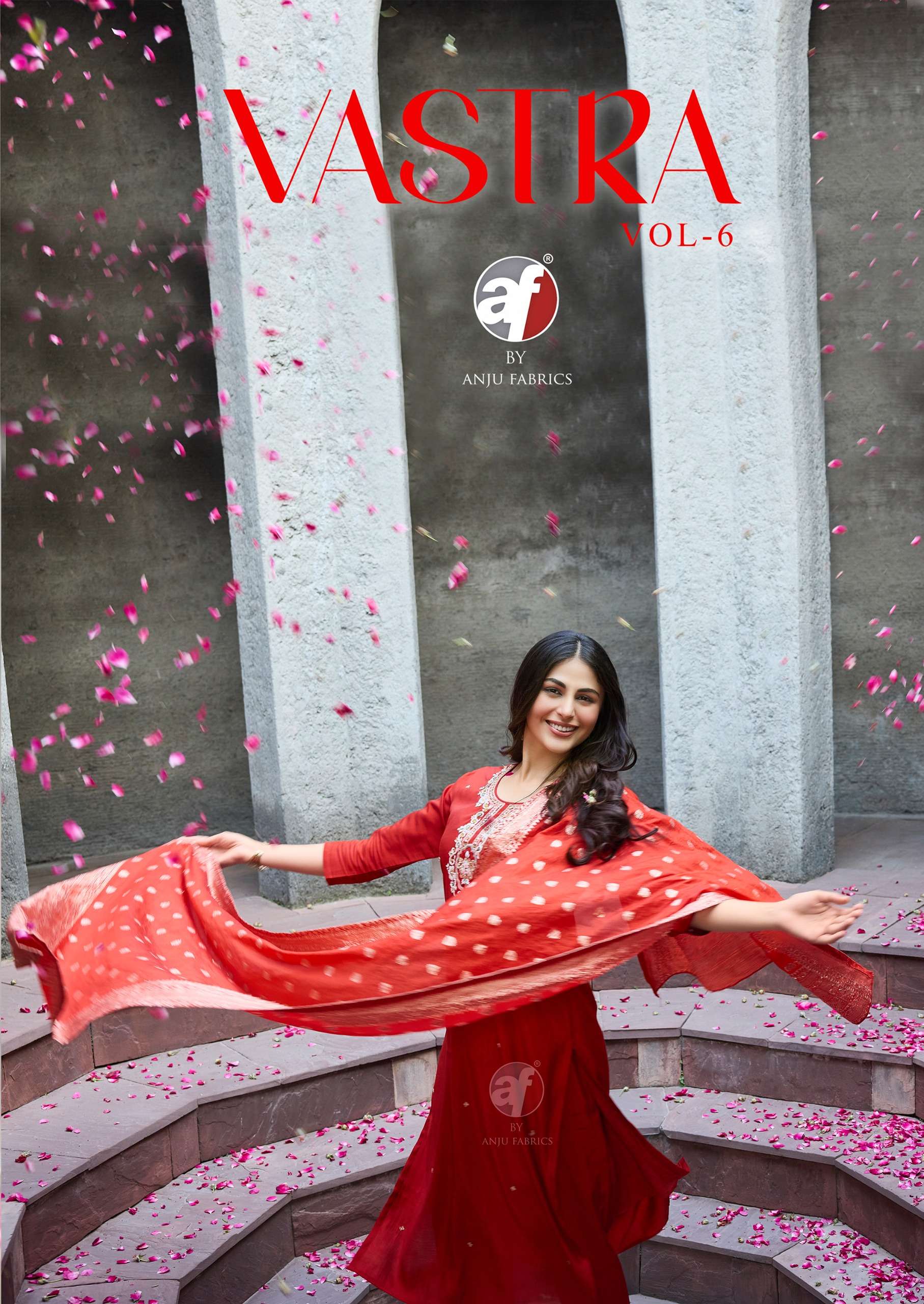 A F KURTI VASTRA VOL 6 PRINTED KURTI WHOLESALER 