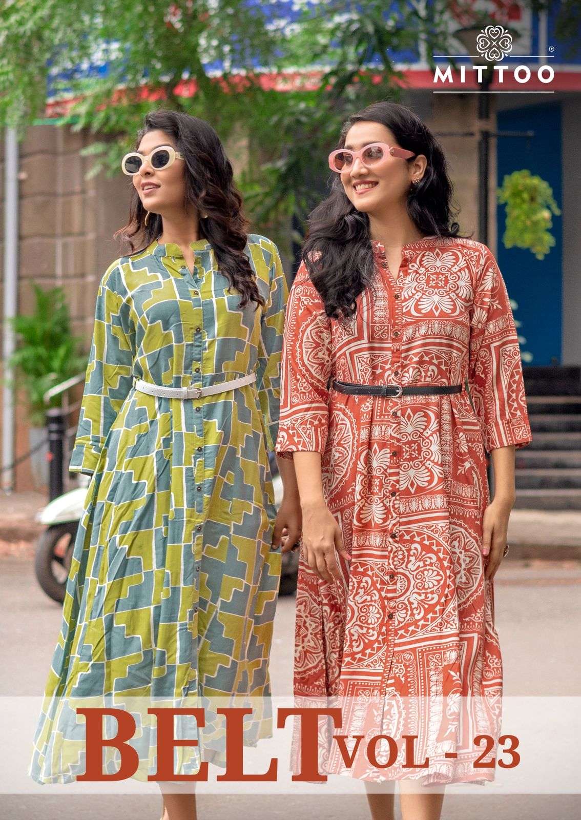 MITTOO KURTI Belt Vol 23 PRINTED KURTI WHOLESALER 