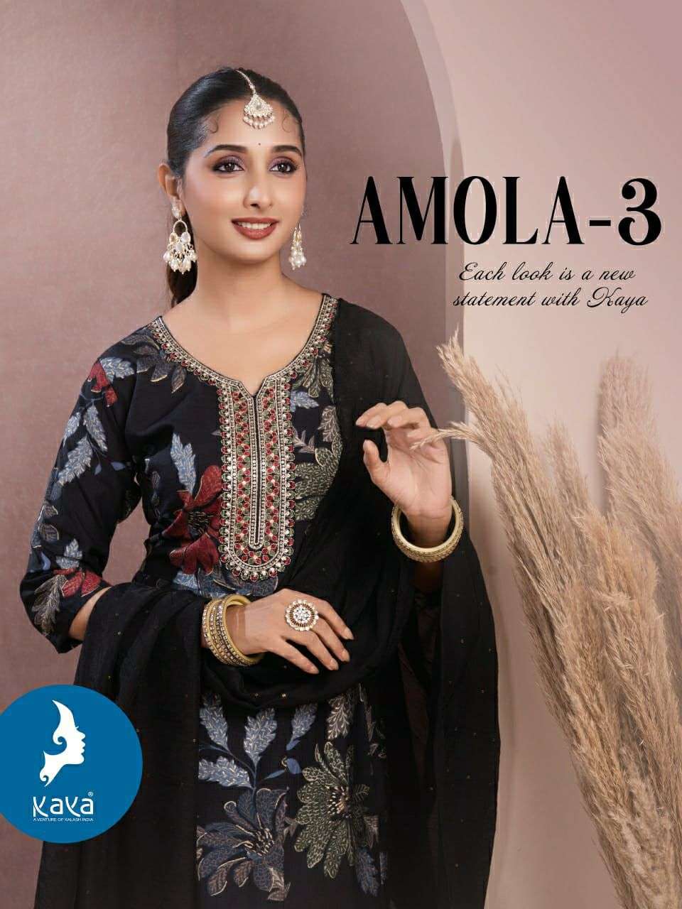 KAYA KURTI AMOLA 3 PRINTED KURTI WHOLESALER 