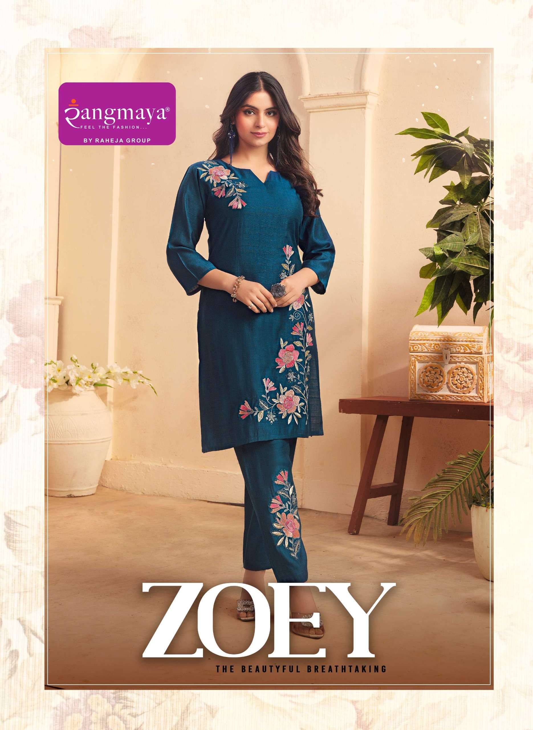 Rangmaya KURTI ZOEY PRINTED KURTI WHOLESALER 