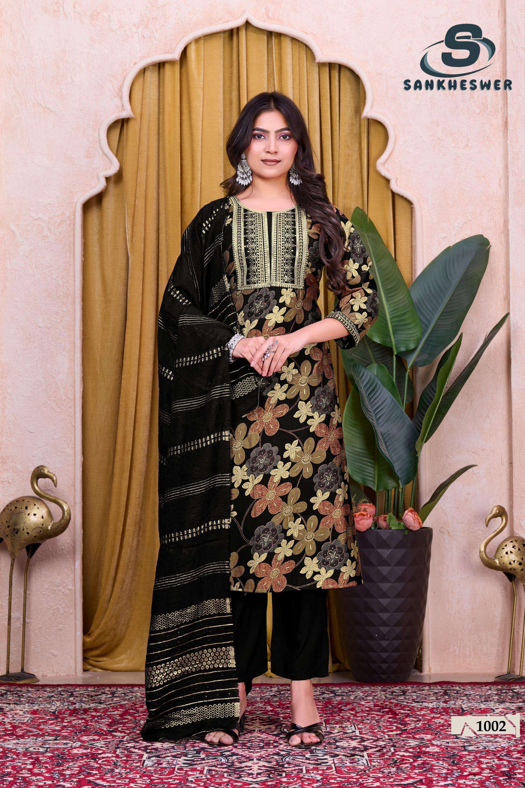 Sankheswer  KURTI SUFIYANA-VOL-1 PRINTED KURTI WHOLESALER 