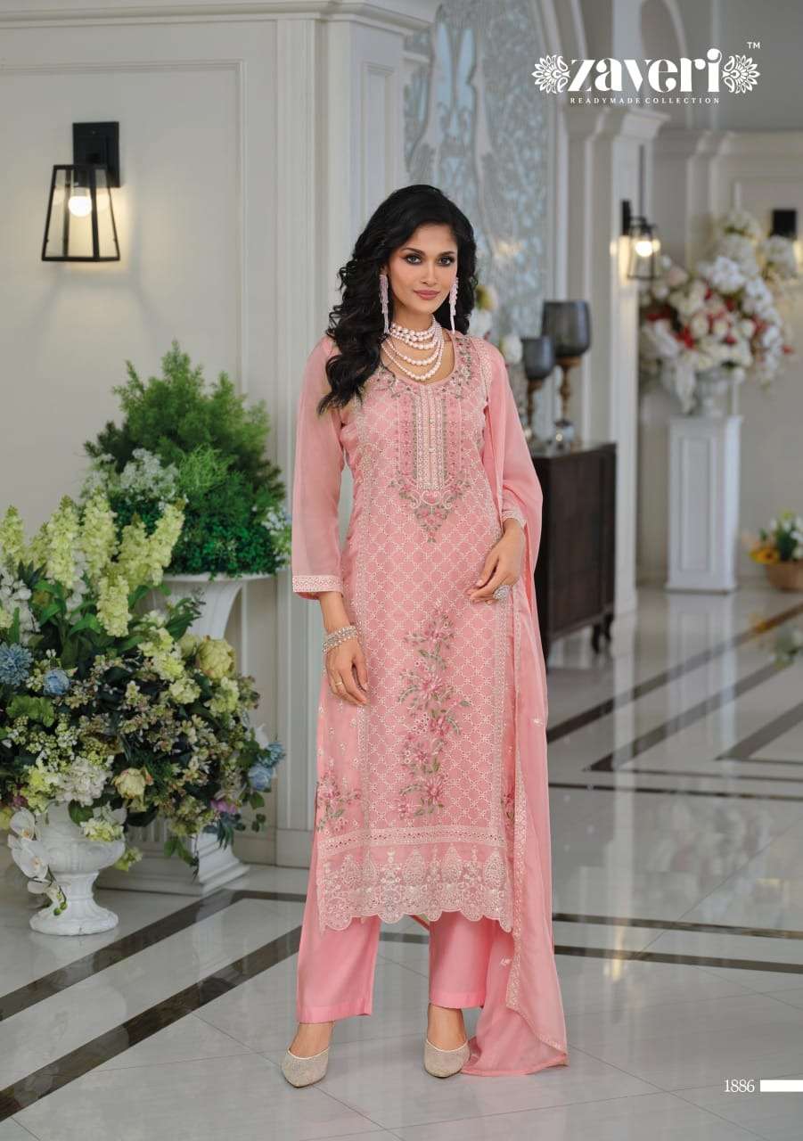 Zaveri  KURTI Raabta PRINTED KURTI WHOLESALER 