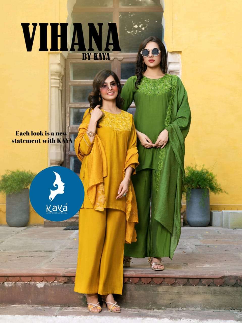 KAYA KURTI VIHANA PRINTED KURTI WHOLESALER 