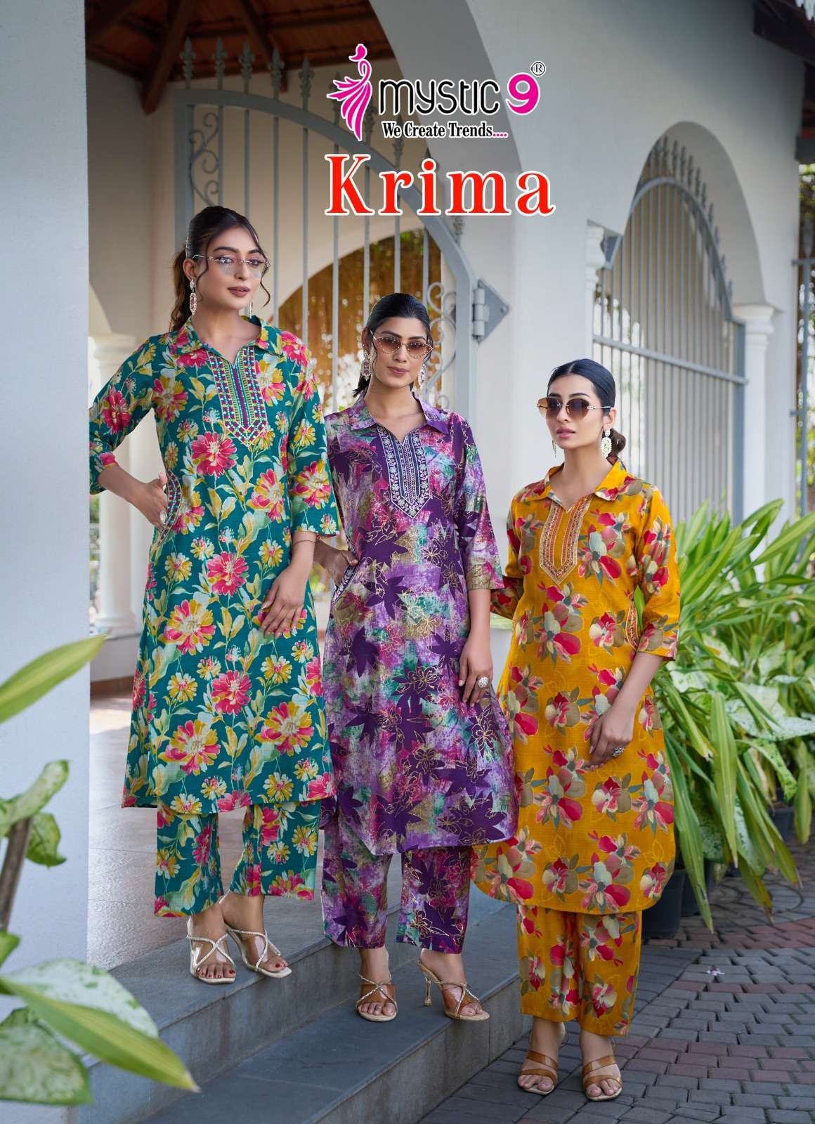 MYSTIC 9 KURTI KRIMA VOL 1 PRINTED KURTI WHOLESALER 