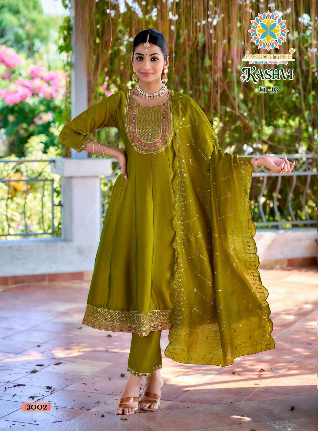 Passion Tree KASHVI  VOL-3 PRINTED KURTI WHOLESALER 