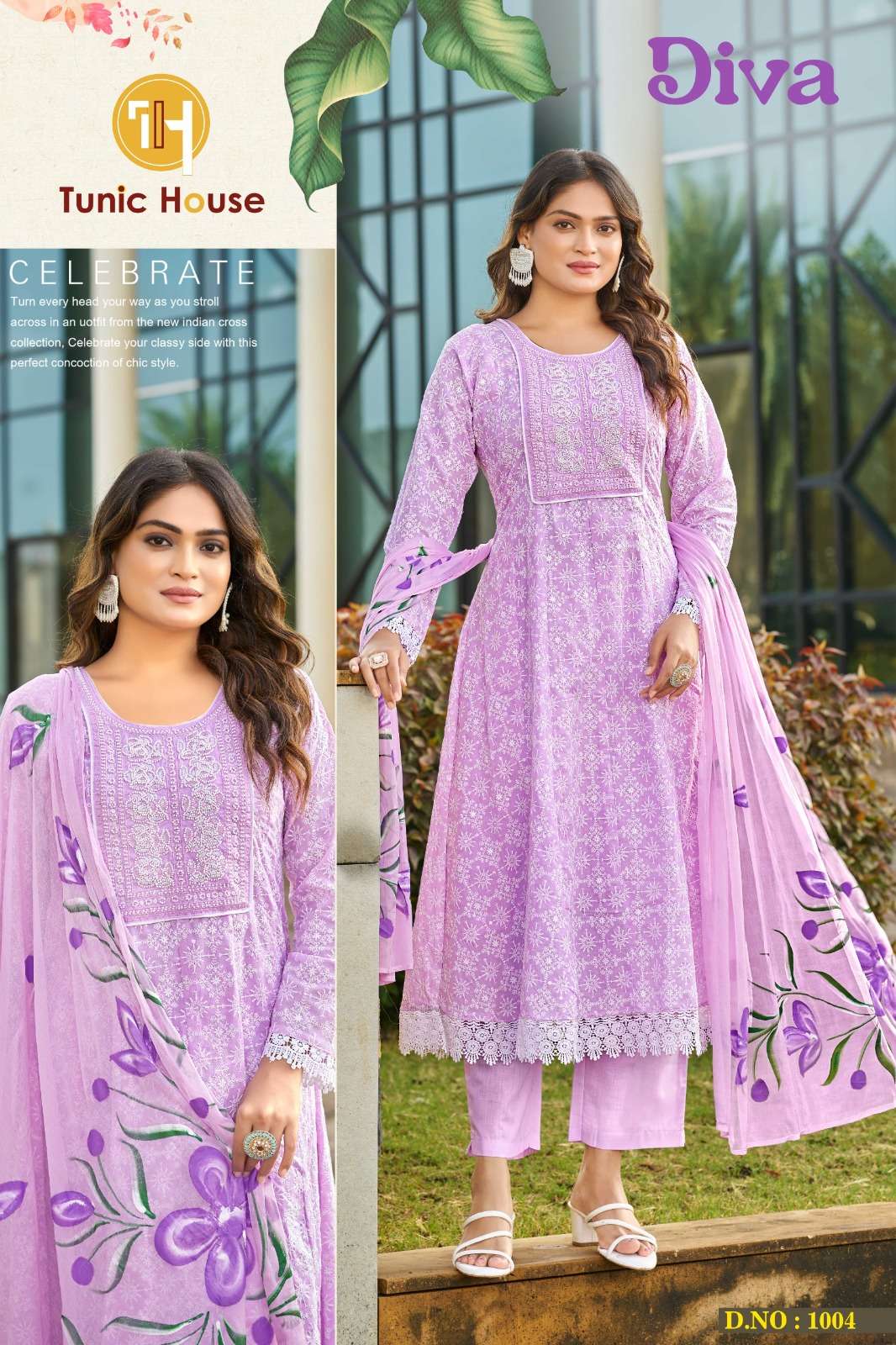 Tunic House Diva PRINTED KURTI WHOLESALER 
