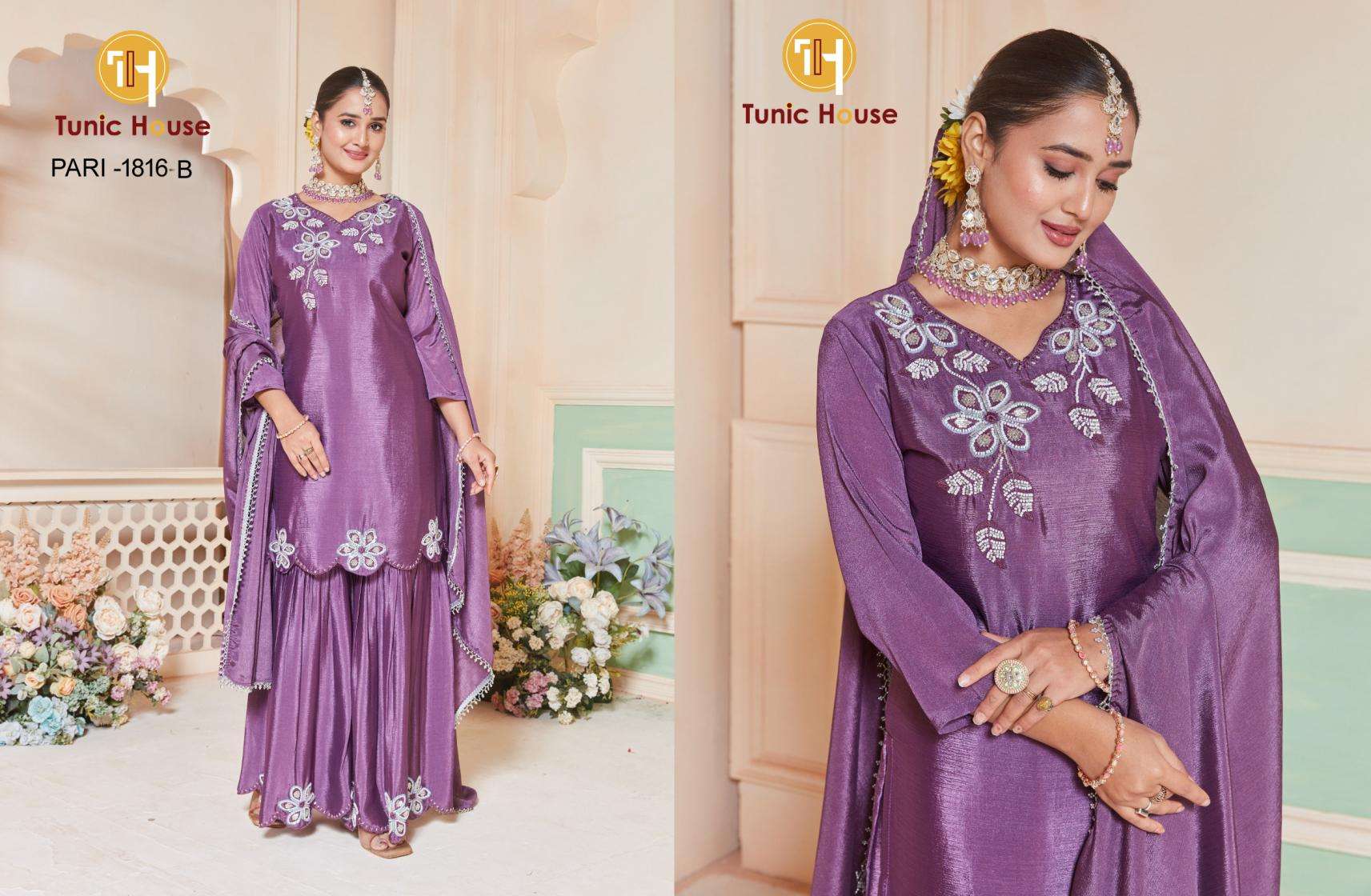 TUNIC HOUSE PARI PRINTED KURTI WHOLESALER 